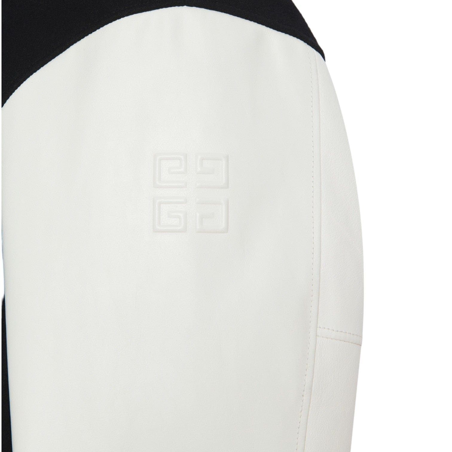 Givenchy Leather Wool Varsity Jacket Black White Size US XXL / EU 58 / 5 - 3 Thumbnail