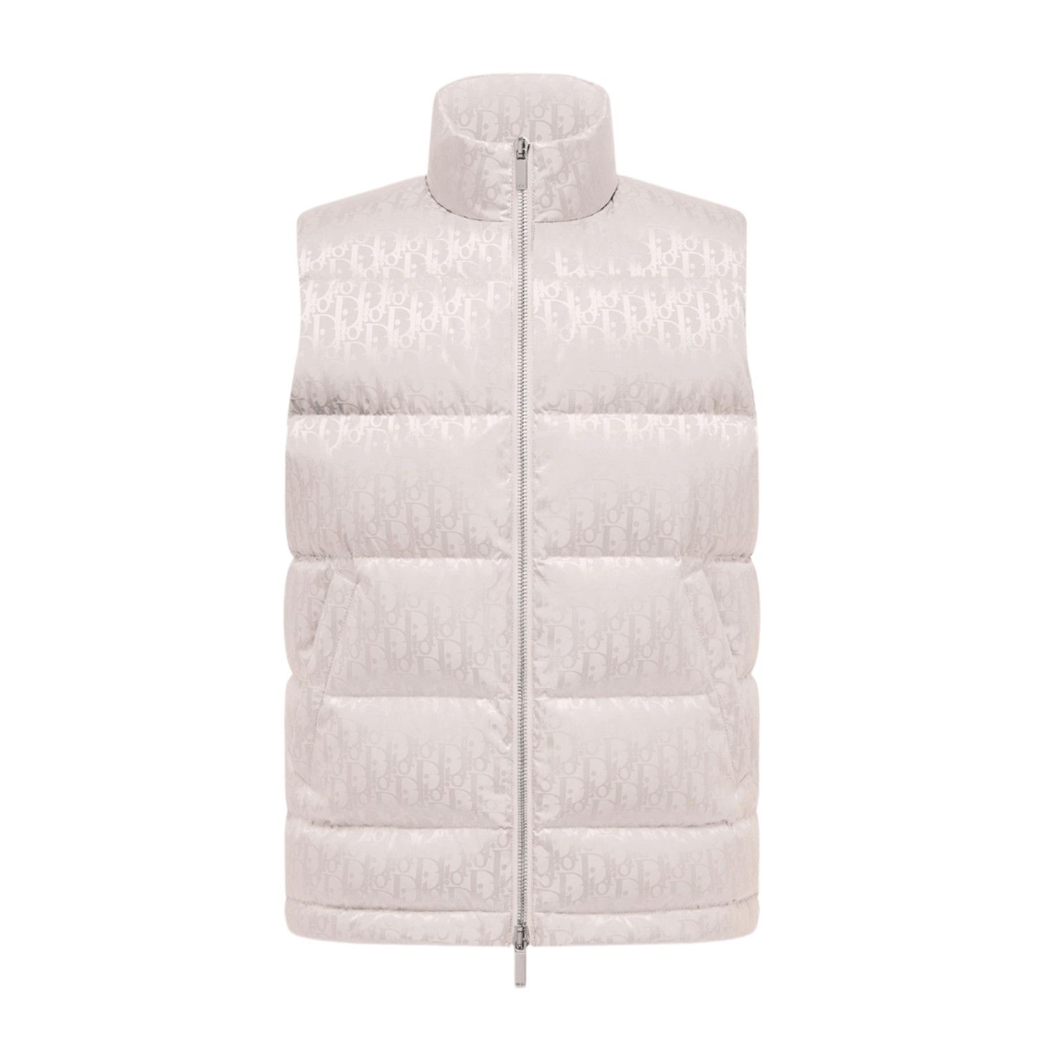 Dior Dior Oblique Down Vest Pearl Size US L / EU 52-54 / 3 - 6 Thumbnail