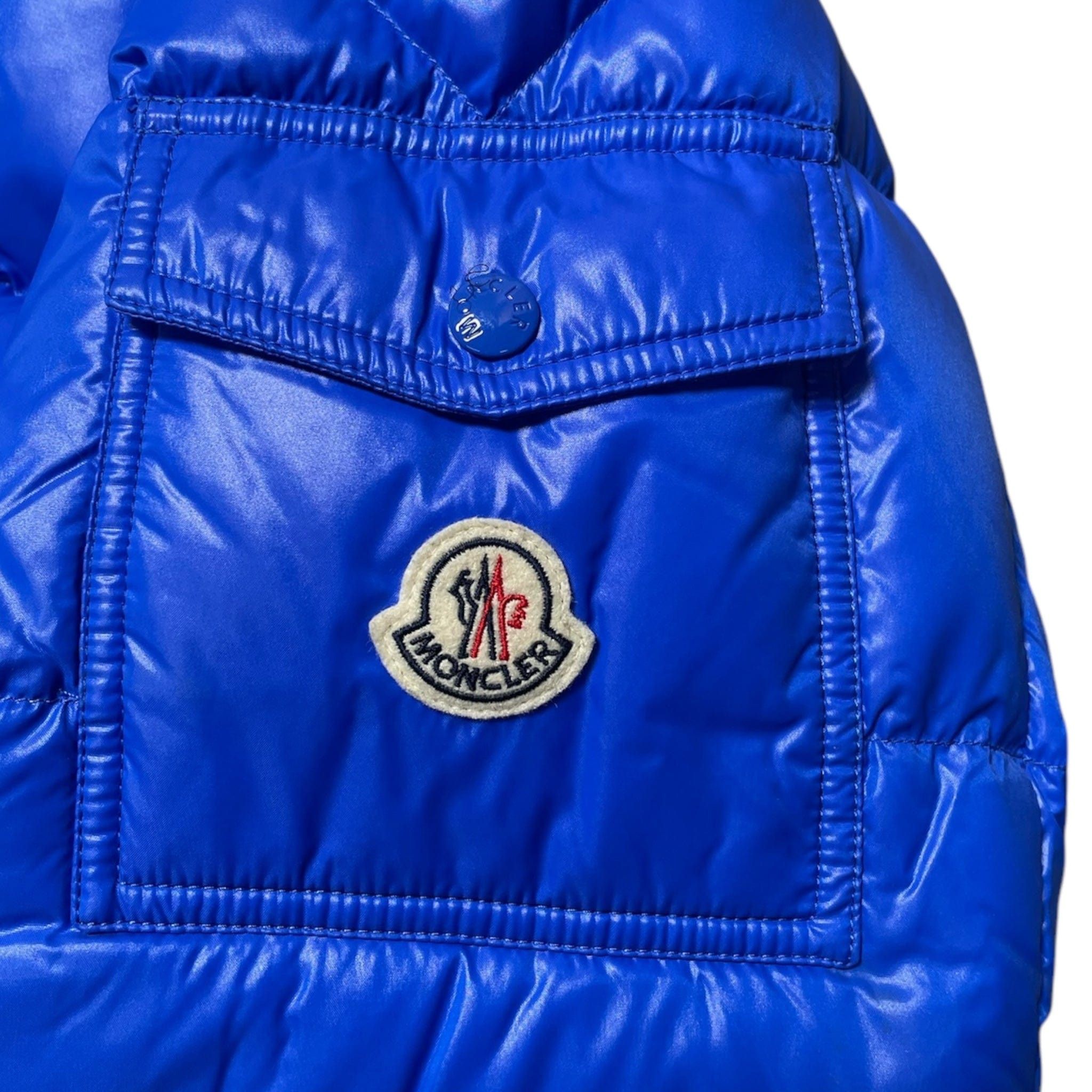 Moncler Maya Short Down Jacket Royal Blue Size US XXL / EU 58 / 5 - 3 Thumbnail