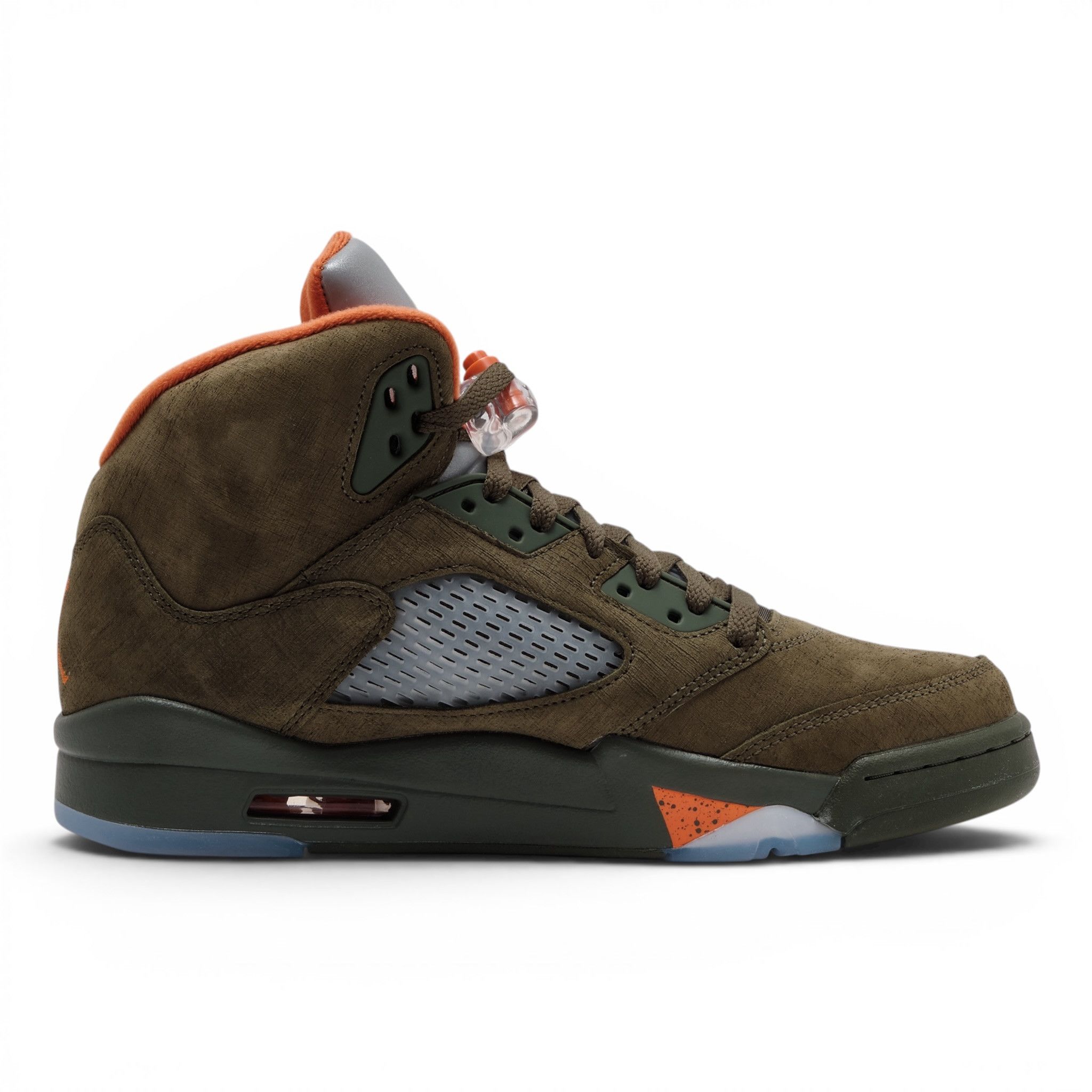 Nike 5 Retro Olive (2024) Size US 8.5 / EU 41-42 - 4 Thumbnail