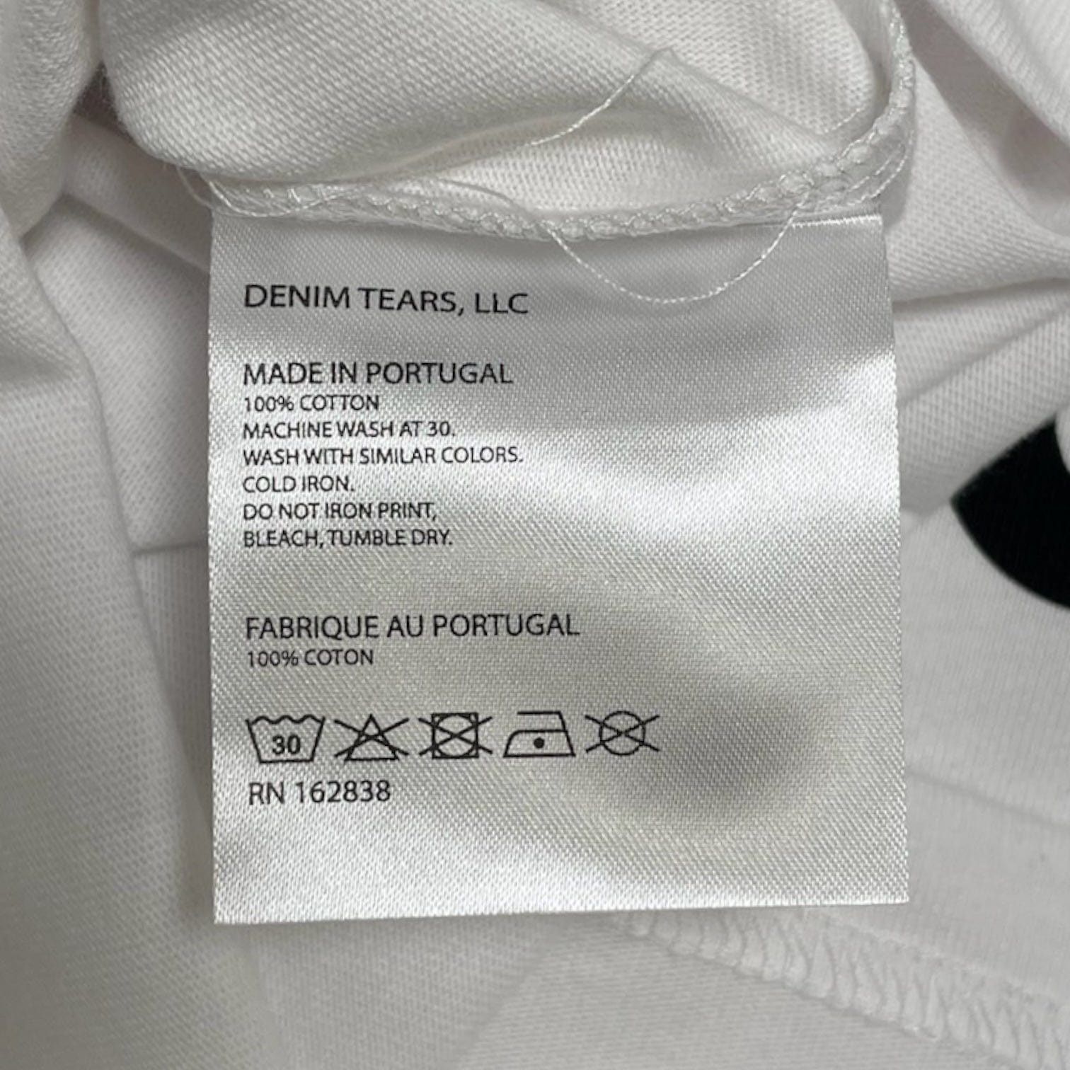 DENIM TEARS LeRage Short Sleeve Tee Shirt White Size US XL / EU 56 / 4 - 5 Thumbnail