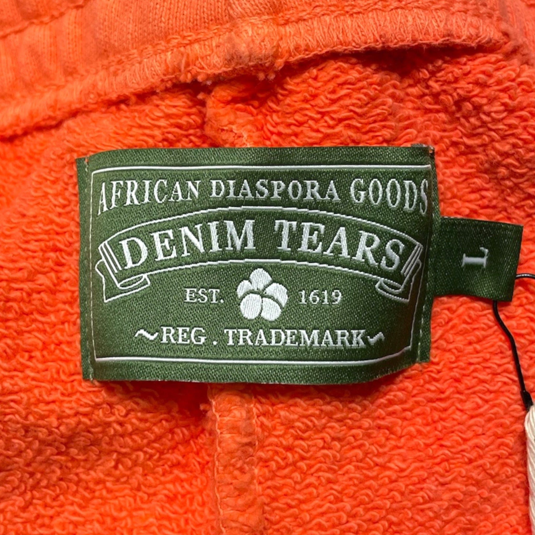 DENIM TEARS America Sportswear Sweatshorts Orange Size US 36 / EU 52 - 4 Thumbnail