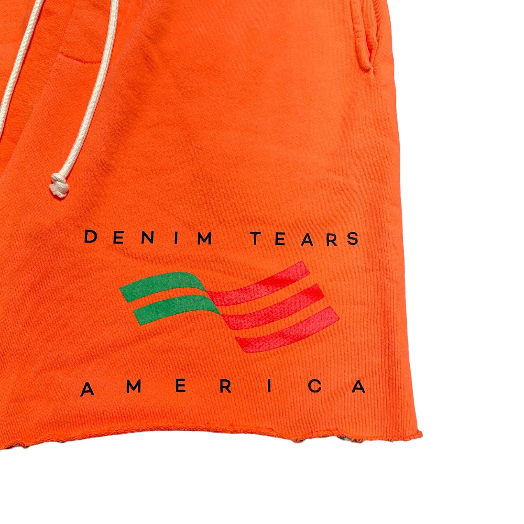 DENIM TEARS America Sportswear Sweatshorts Orange Size US 36 / EU 52 - 3 Thumbnail