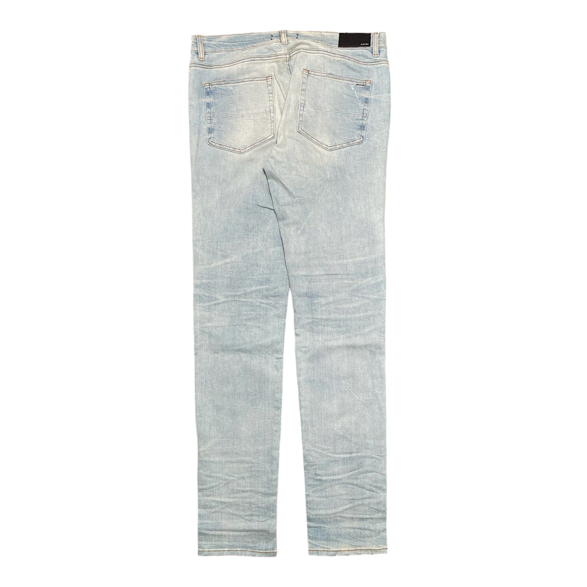 Amiri Amiri MX1 Vintage Tee Animation Patch Jeans Light Crafted In Size US 38 / EU 54 - 2 Thumbnail