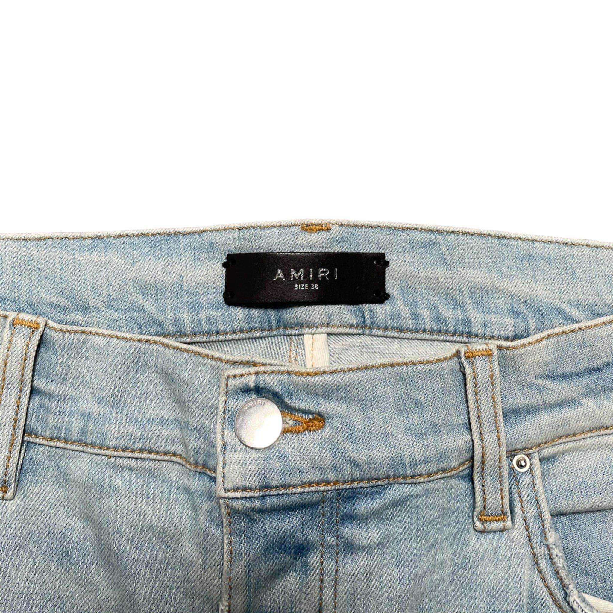 Amiri Amiri MX1 Vintage Tee Animation Patch Jeans Light Crafted In Size US 38 / EU 54 - 4 Thumbnail