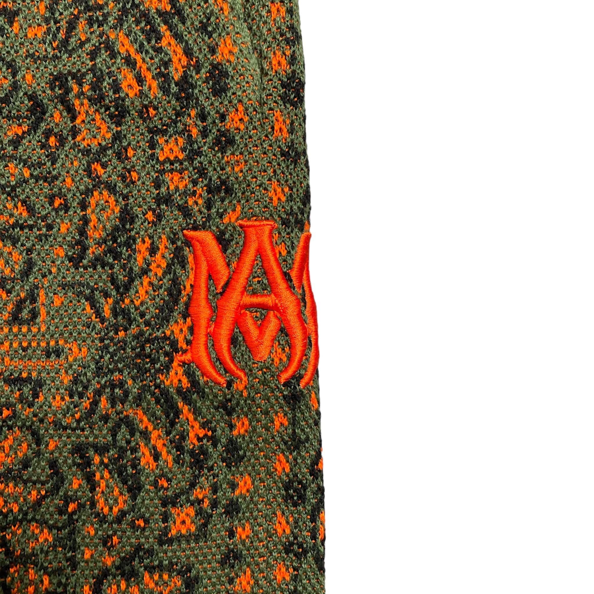 Amiri Amiri Bandana B-Ball Sweatpants Khaki Orange Size US 33 - 3 Thumbnail