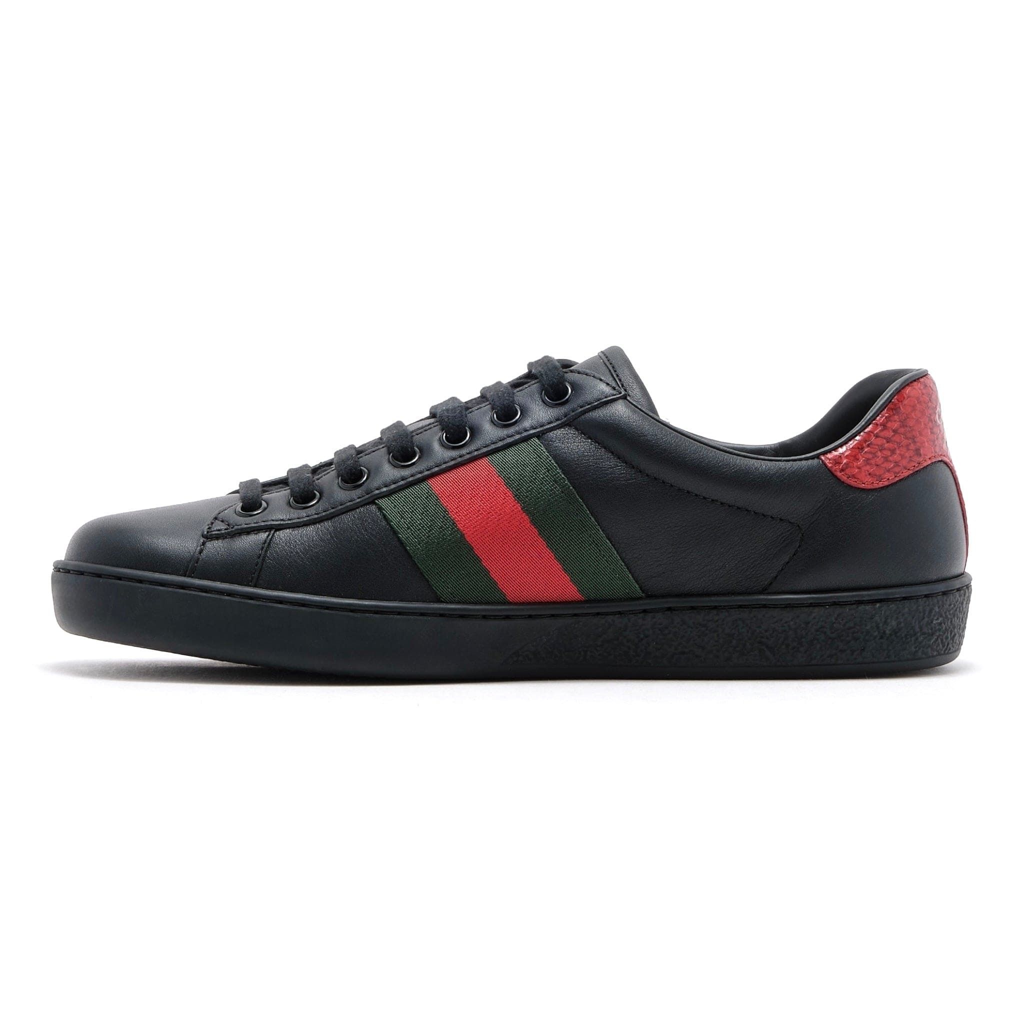 Gucci Ace Sneaker Low Classic Black Size US 6 / EU 39 - 3 Thumbnail