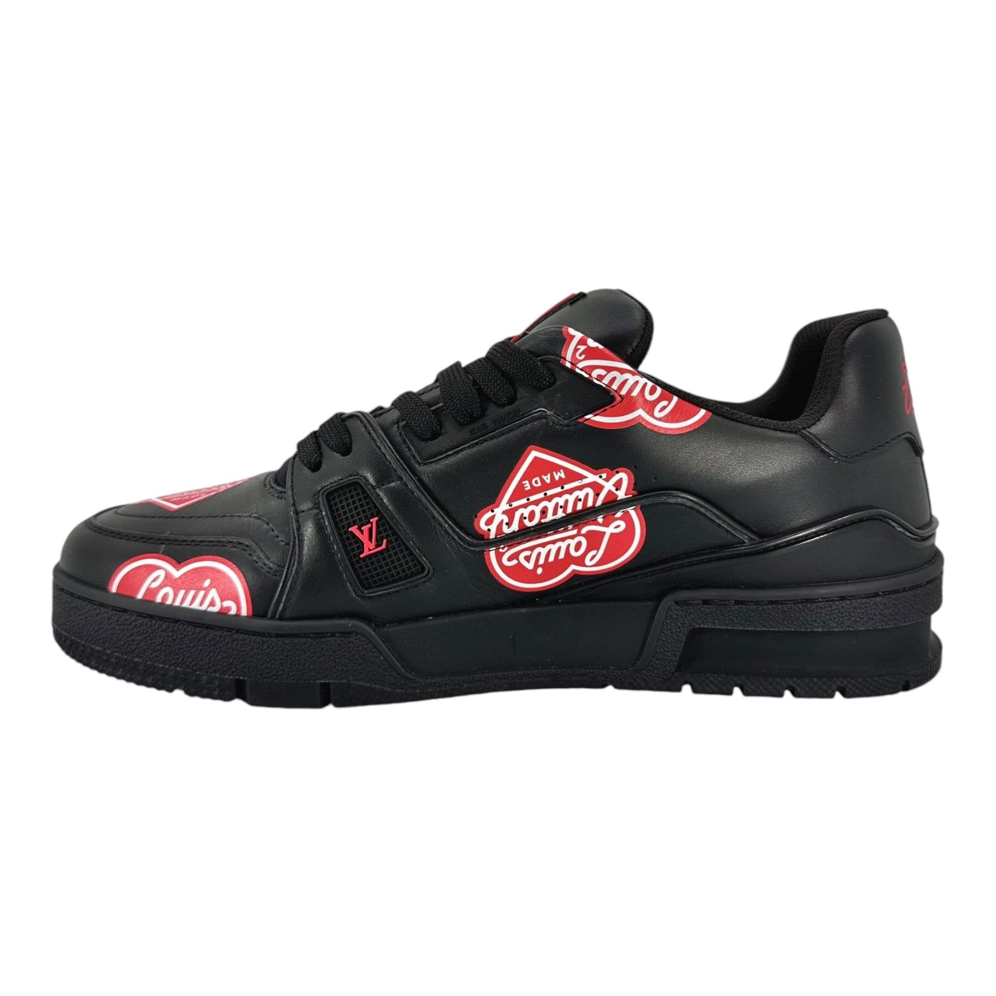 Louis Vuitton LV Trainer Nigo LV MADE Black Size US 6.5 / EU 39-40 - 4 Thumbnail
