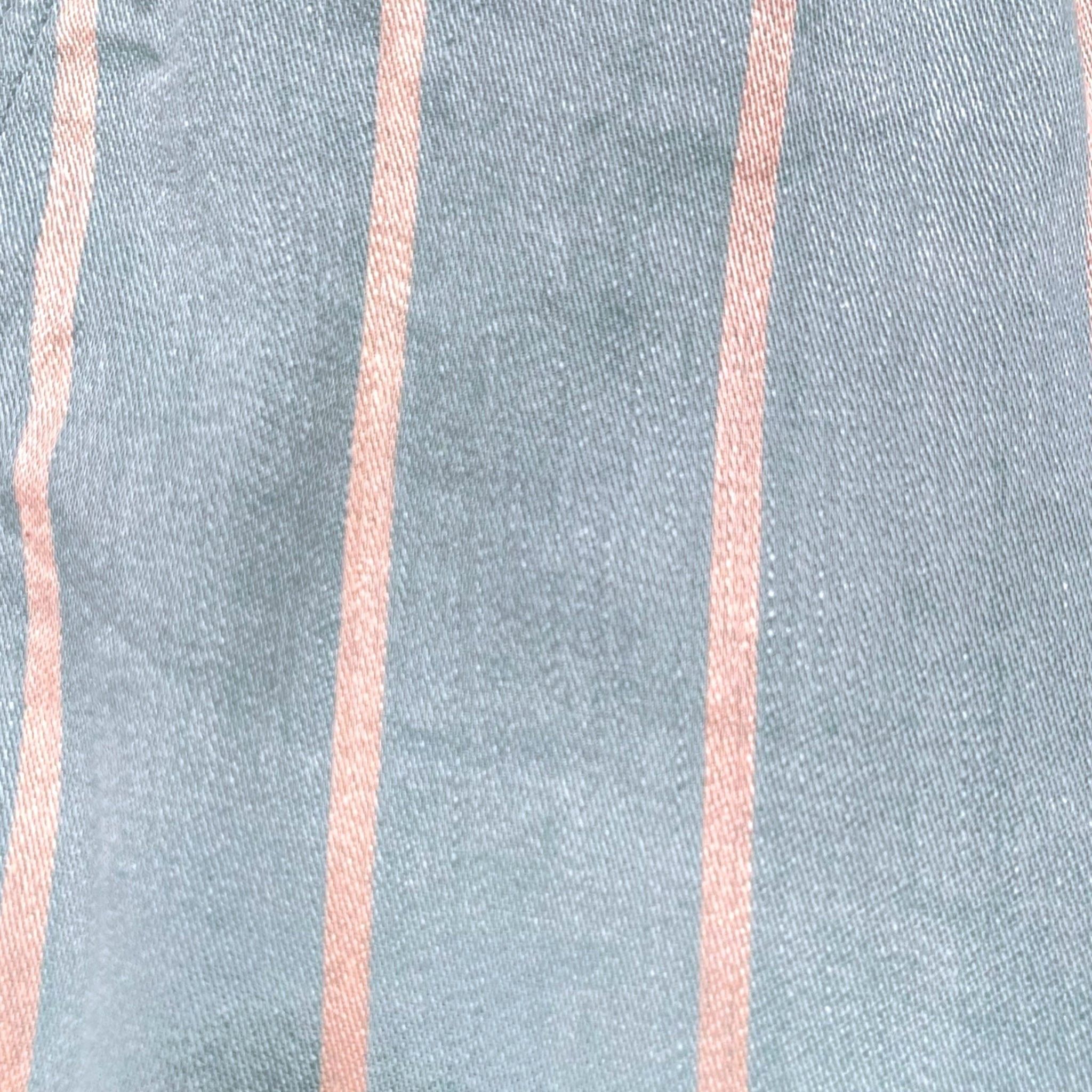 Kapital Linen Phillies Stripe Easy Shorts Turquoise Size US 36 / EU 52 - 4 Thumbnail