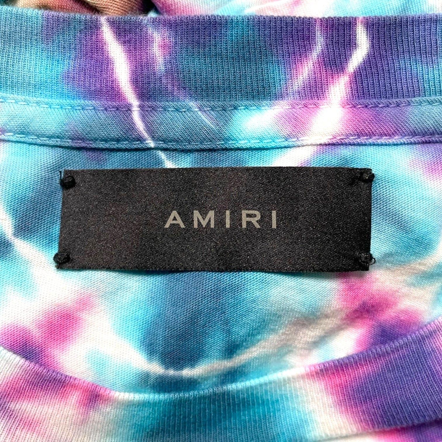 Amiri Amiri Tie Dye Rainbow Dove Short Sleeve Tee Shirt Multi Size US XXL / EU 58 / 5 - 4 Thumbnail