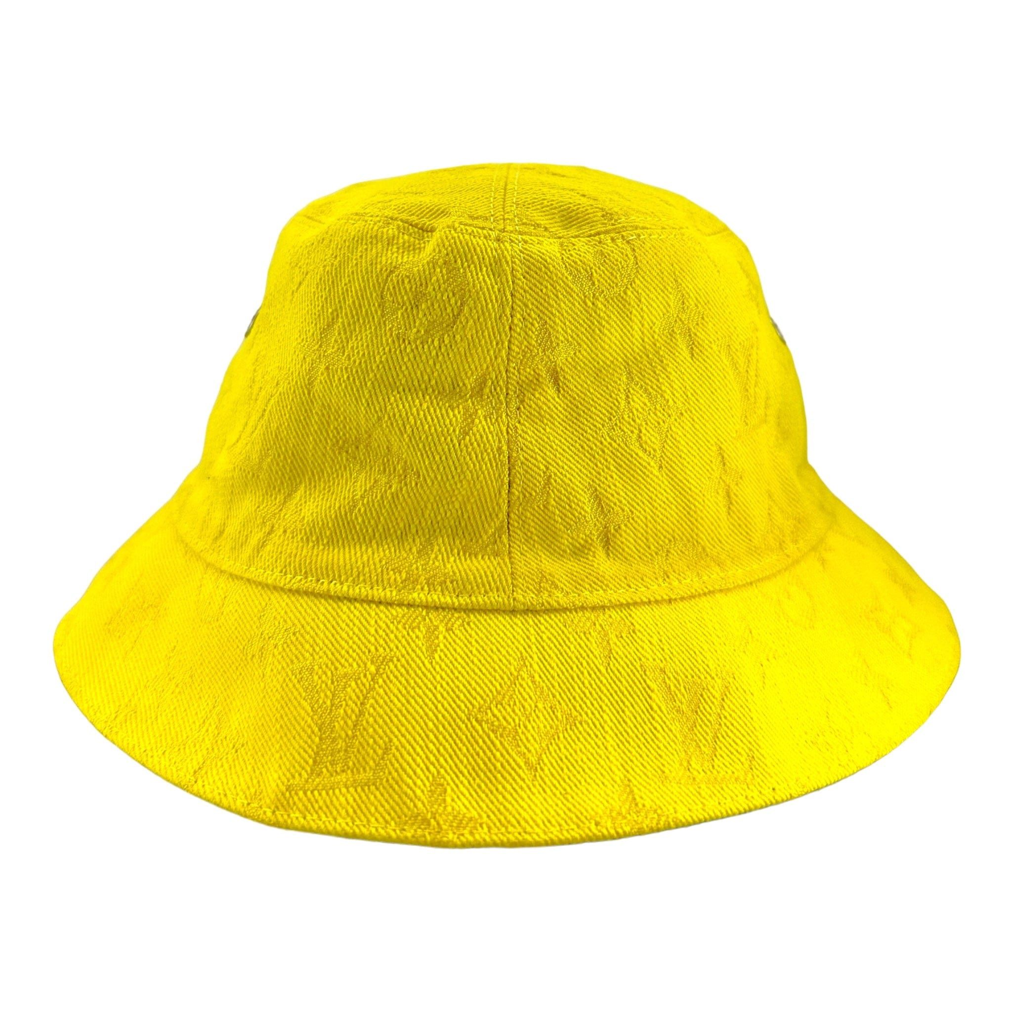 Louis Vuitton Everyday LV Bucket Hat Blue Yellow Size ONE SIZE - 6 Thumbnail