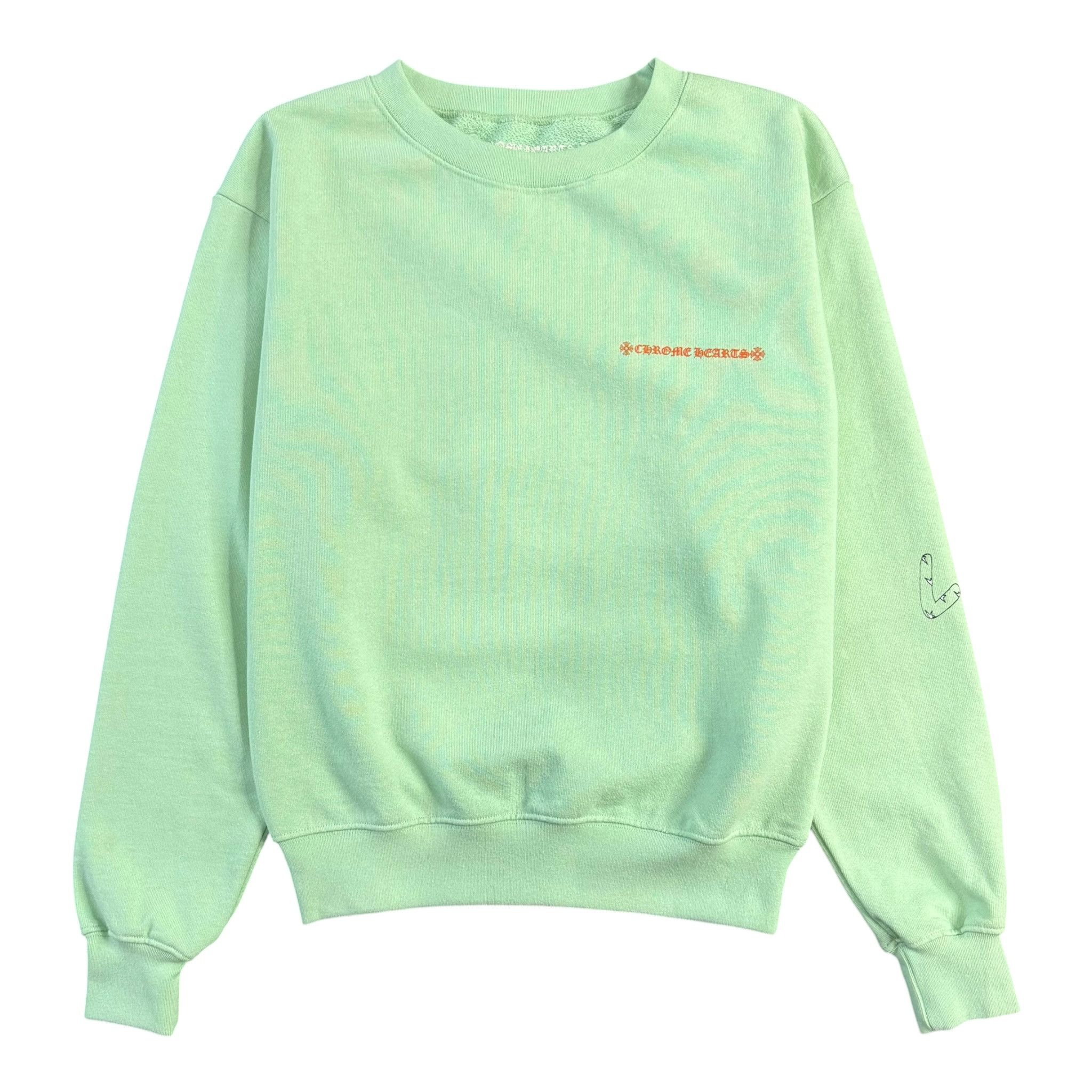 Chrome Hearts Matty Boy Lust Crewneck Sweatshirt Seafoam Size US XS / EU 42 / 0 - 2 Thumbnail