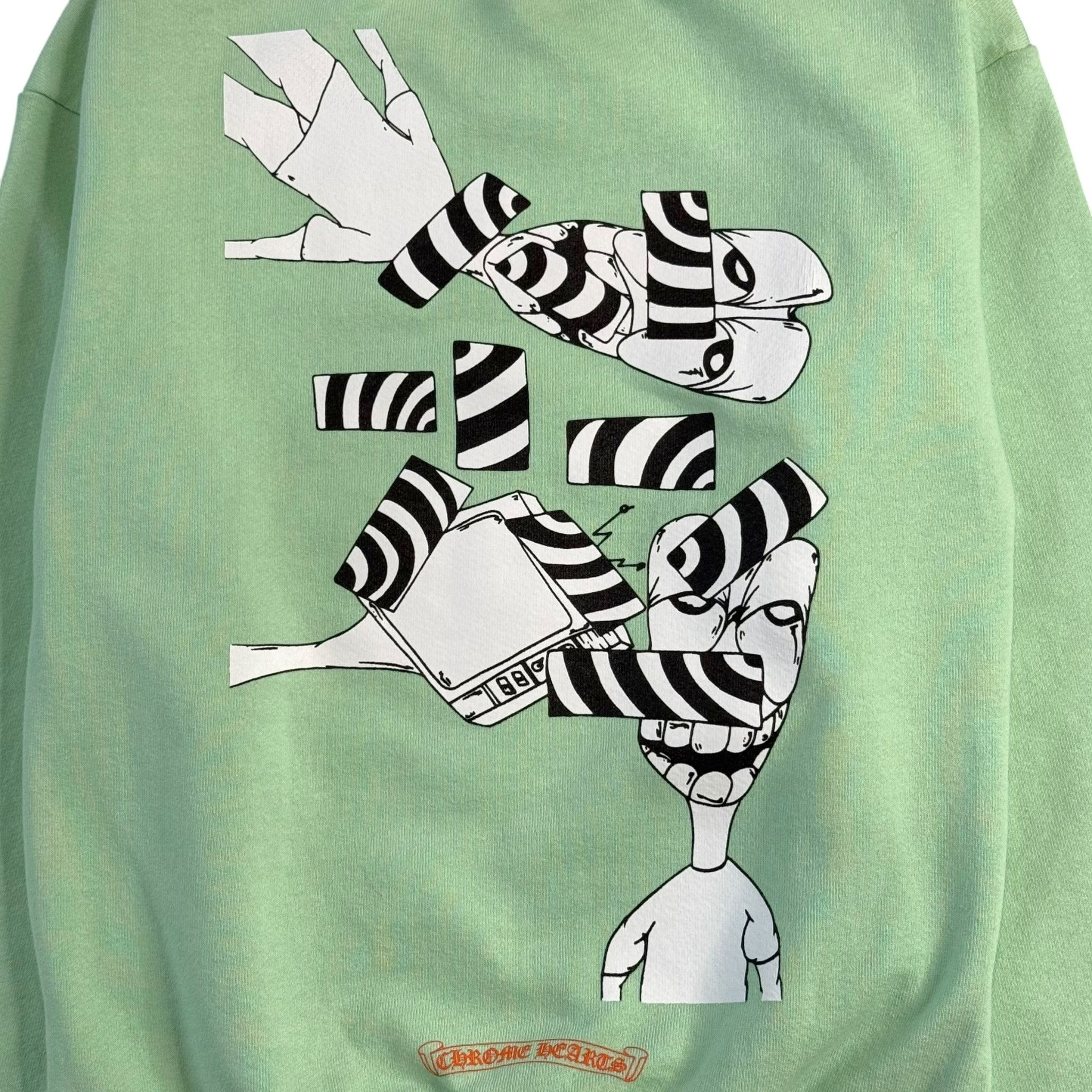 Chrome Hearts Matty Boy Lust Crewneck Sweatshirt Seafoam Size US XS / EU 42 / 0 - 3 Thumbnail