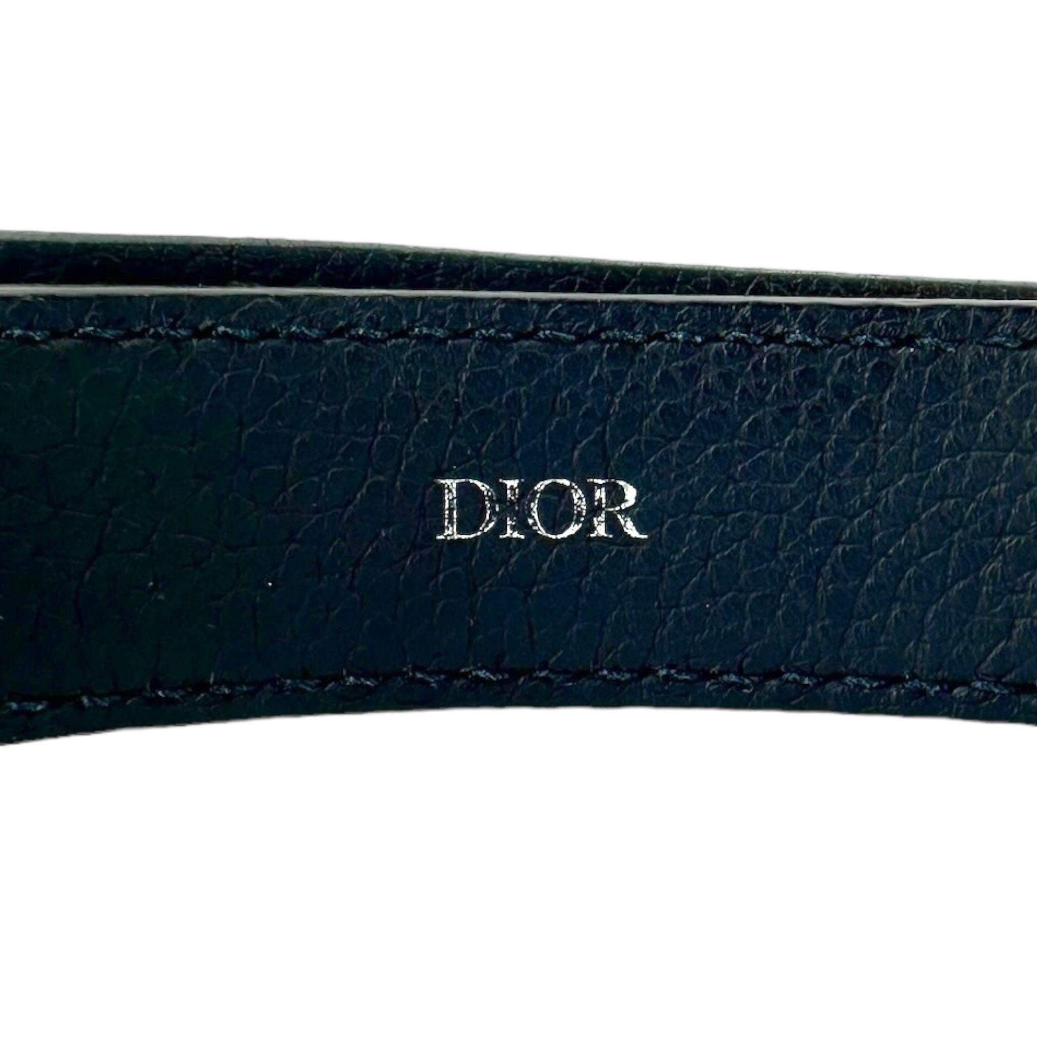 Dior Dior x Alyx Rollercoaster Buckle Belt Navy Size ONE SIZE - 3 Thumbnail