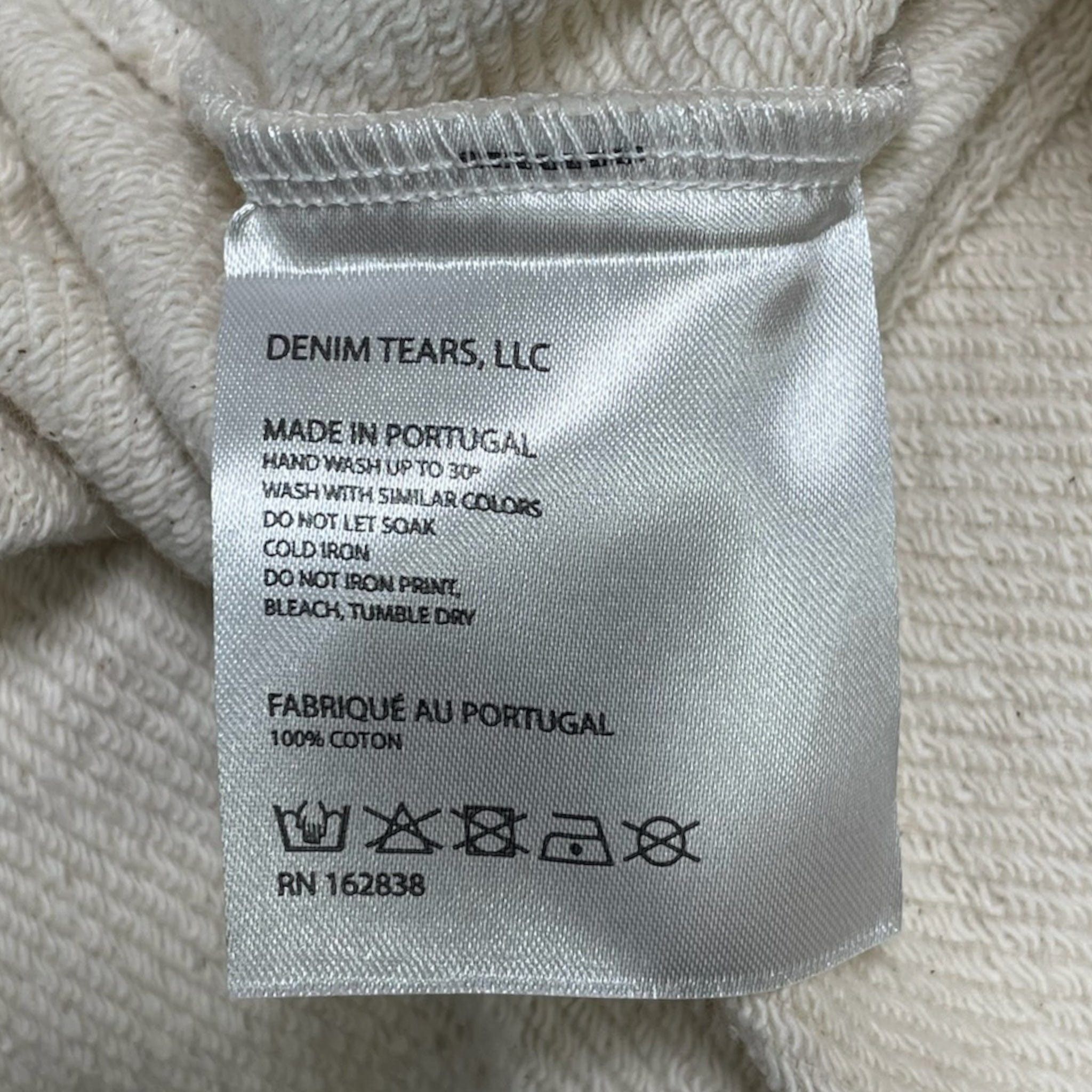 DENIM TEARS Rhinestone Cotton Wreath Sweatpants Oatmeal Size US 30 / EU 46 - 5 Thumbnail