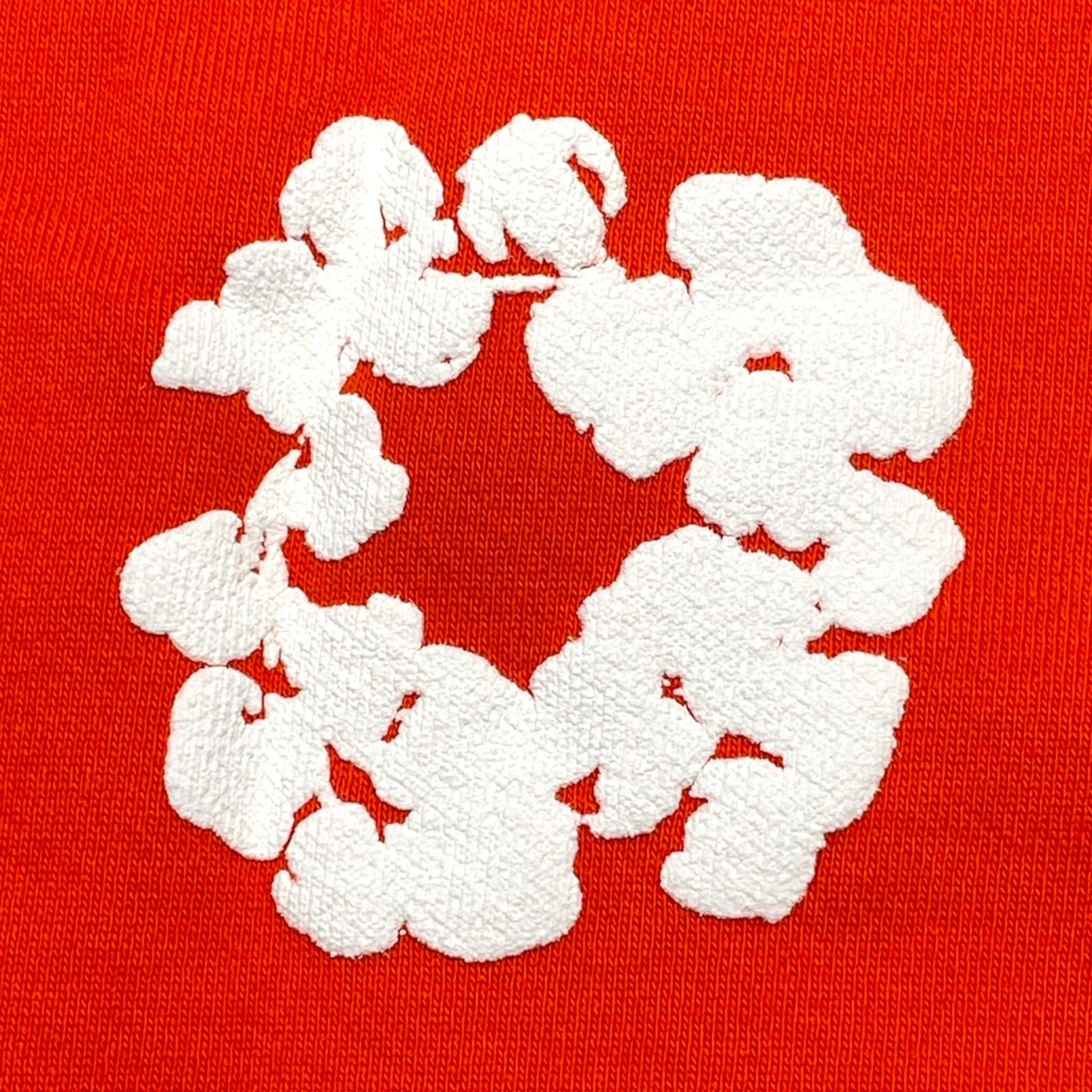 DENIM TEARS The Cotton Wreath Hooded Sweatshirt Orange Size US L / EU 52-54 / 3 - 3 Thumbnail
