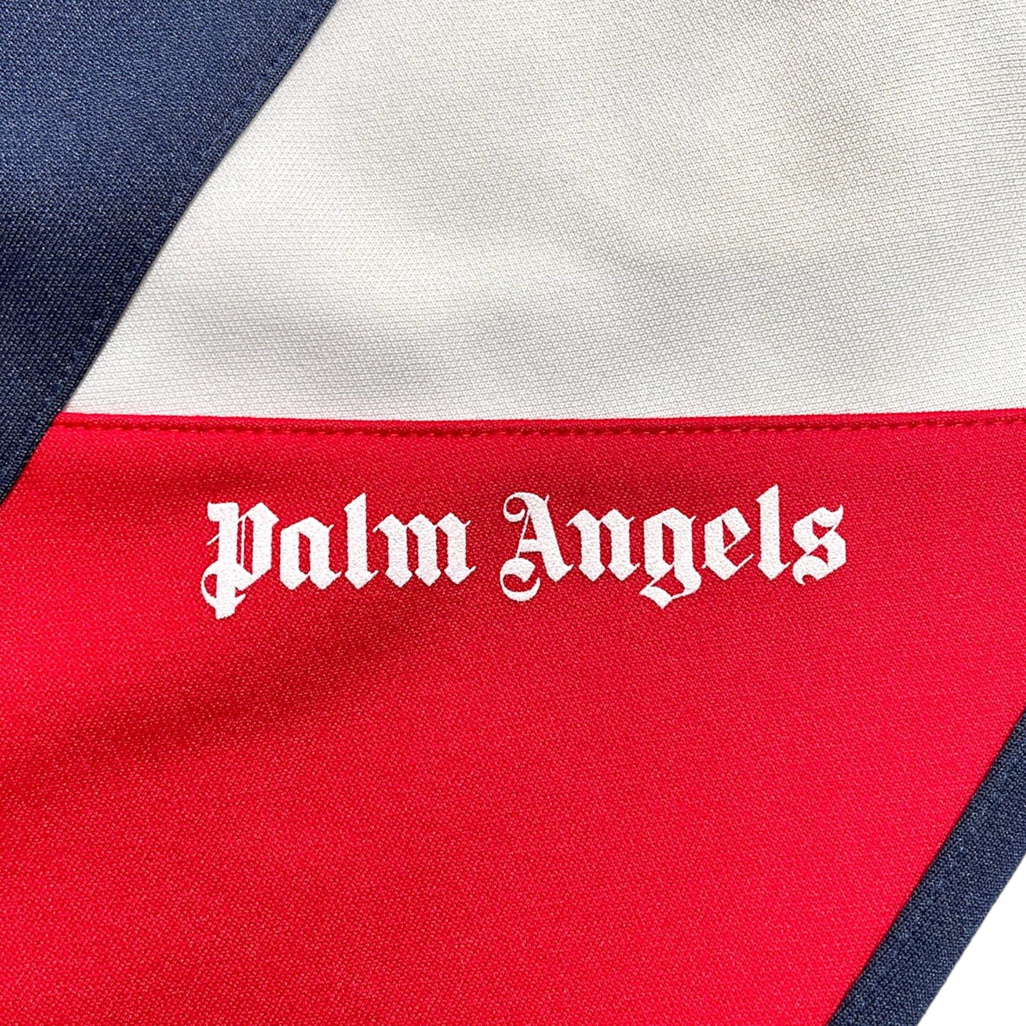 Palm Angels Colorblock Track Pants Red White Navy Size US 40 / EU 56 - 2 Thumbnail
