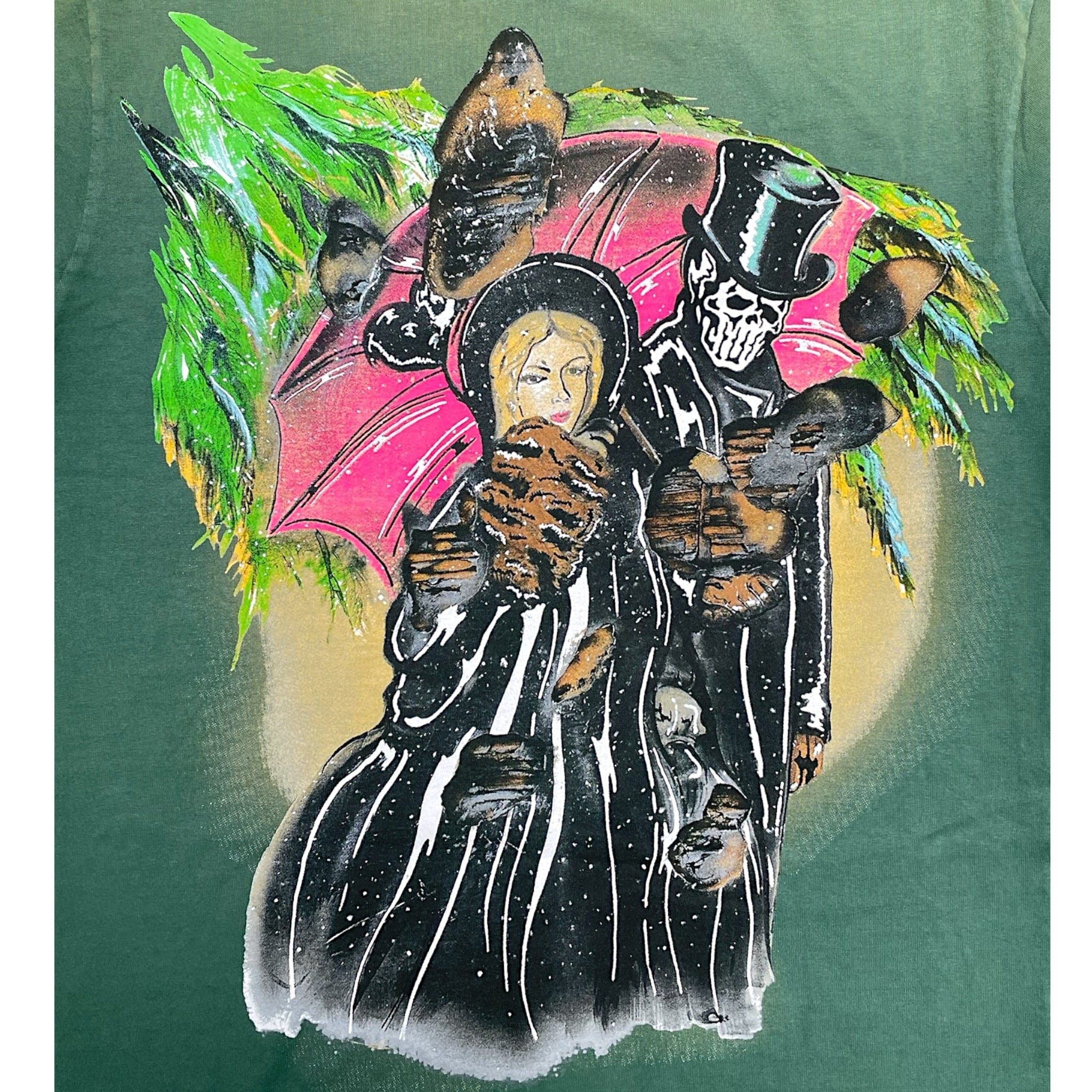 Warren Lotas Snow Romance Short Sleeve Tee Shirt Green Size US XL / EU 56 / 4 - 3 Thumbnail
