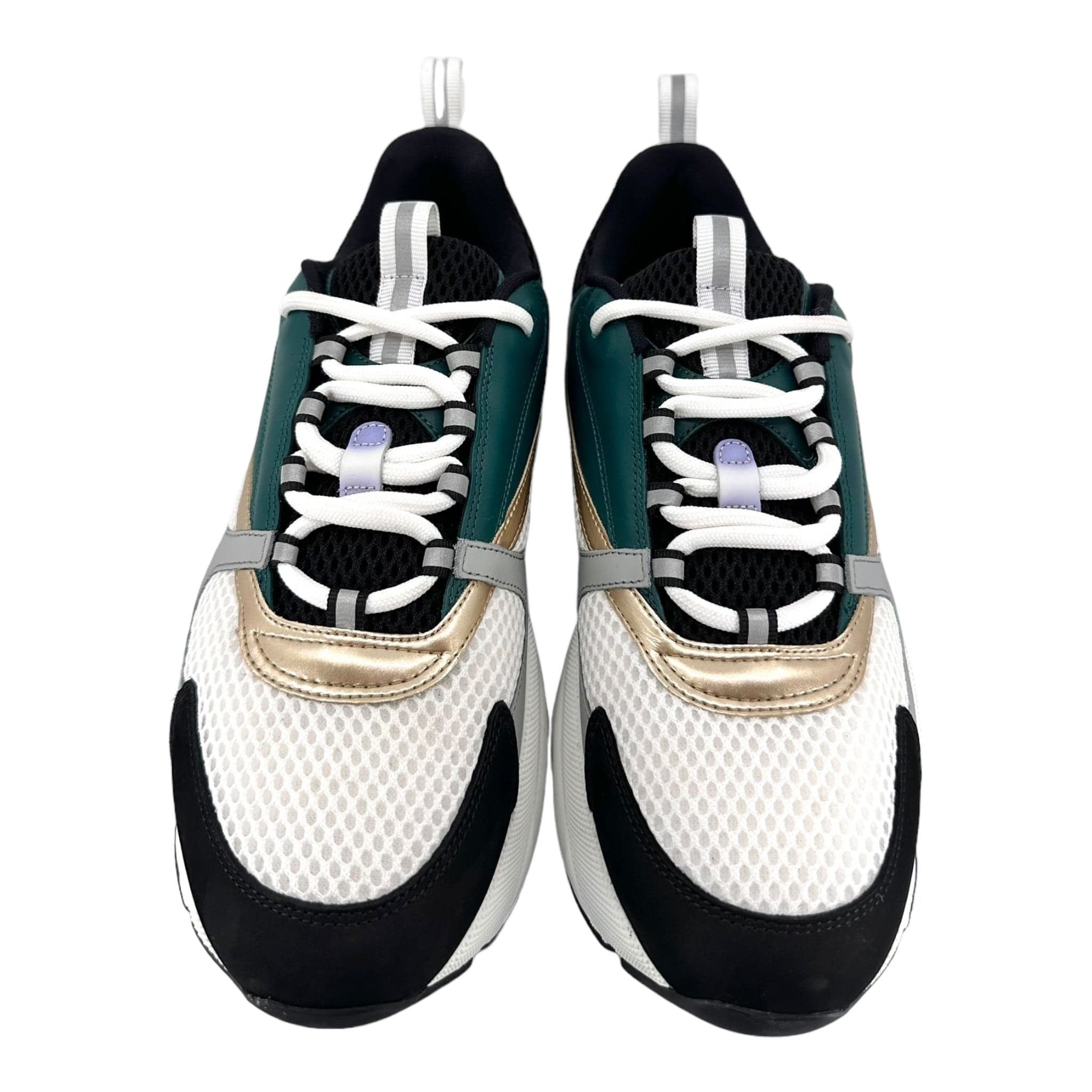 Dior Dior B22 White Black Green Gold Size US 11.5 / EU 44-45 - 5 Thumbnail