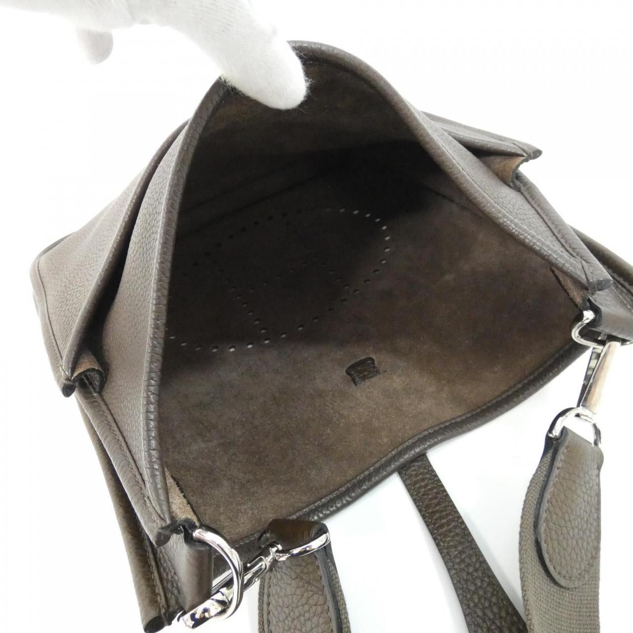 Hermes Hermes Hermes Evelyne3 PM Trillon Clemence Shoulder Bag Leather Shoulder Bag P DUTY FREE for USA Size ONE SIZE - 9 Thumbnail