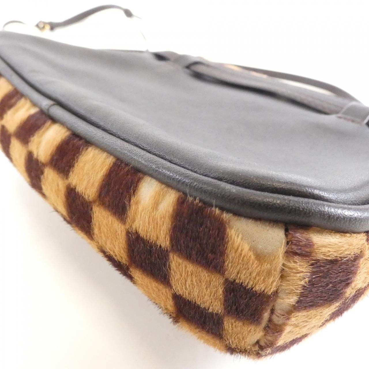 Louis Vuitton Louis Vuitton Louis Vuitton Damier Sauvage Gazelle Shoulder Bag Fur Shoulder Bag M92130 DUTY FREE for USA Size ONE SIZE - 3 Thumbnail