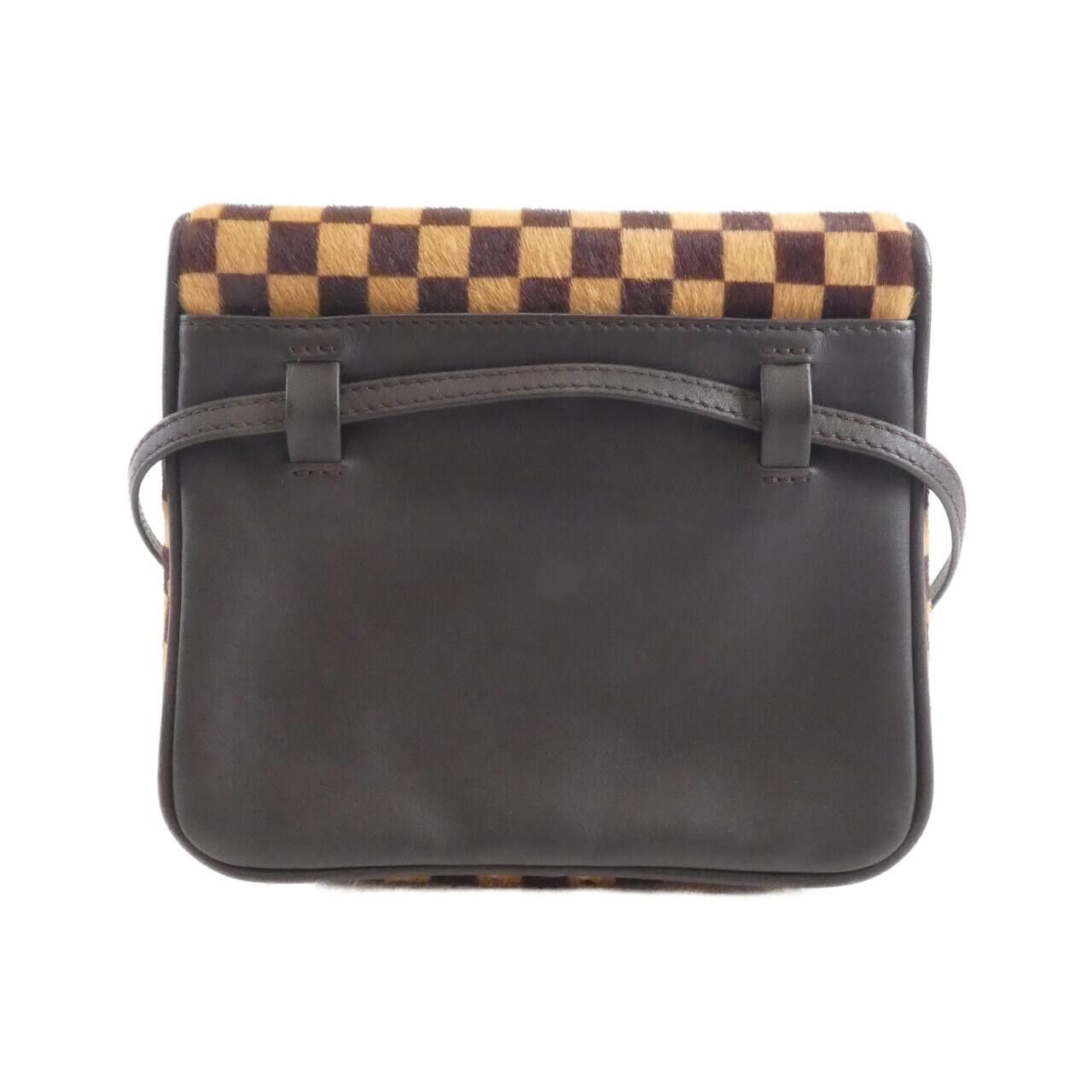 Louis Vuitton Louis Vuitton Louis Vuitton Damier Sauvage Gazelle Shoulder Bag Fur Shoulder Bag M92130 DUTY FREE for USA Size ONE SIZE - 2 Thumbnail