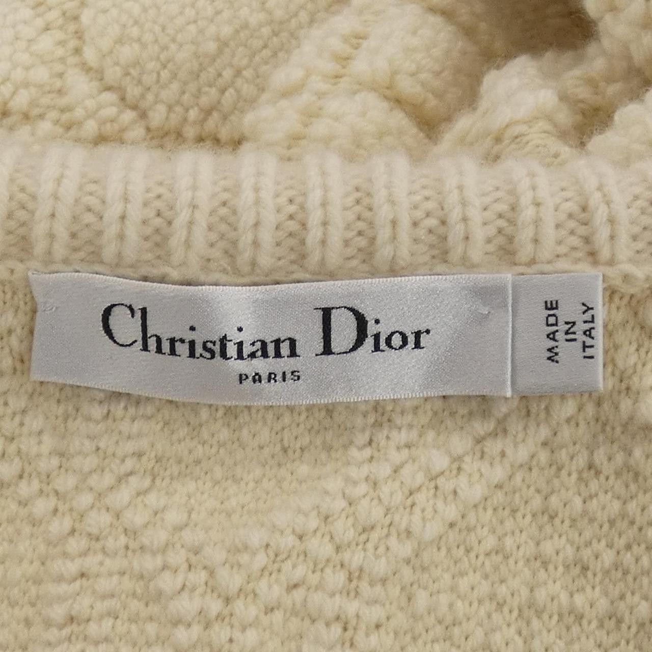 Dior Dior Christian Dior MACROCANNAGE Cashmere Blend Cardigan Textile Tops 514G14A3400 DUTY FREE for USA Size ONE SIZE - 4 Thumbnail