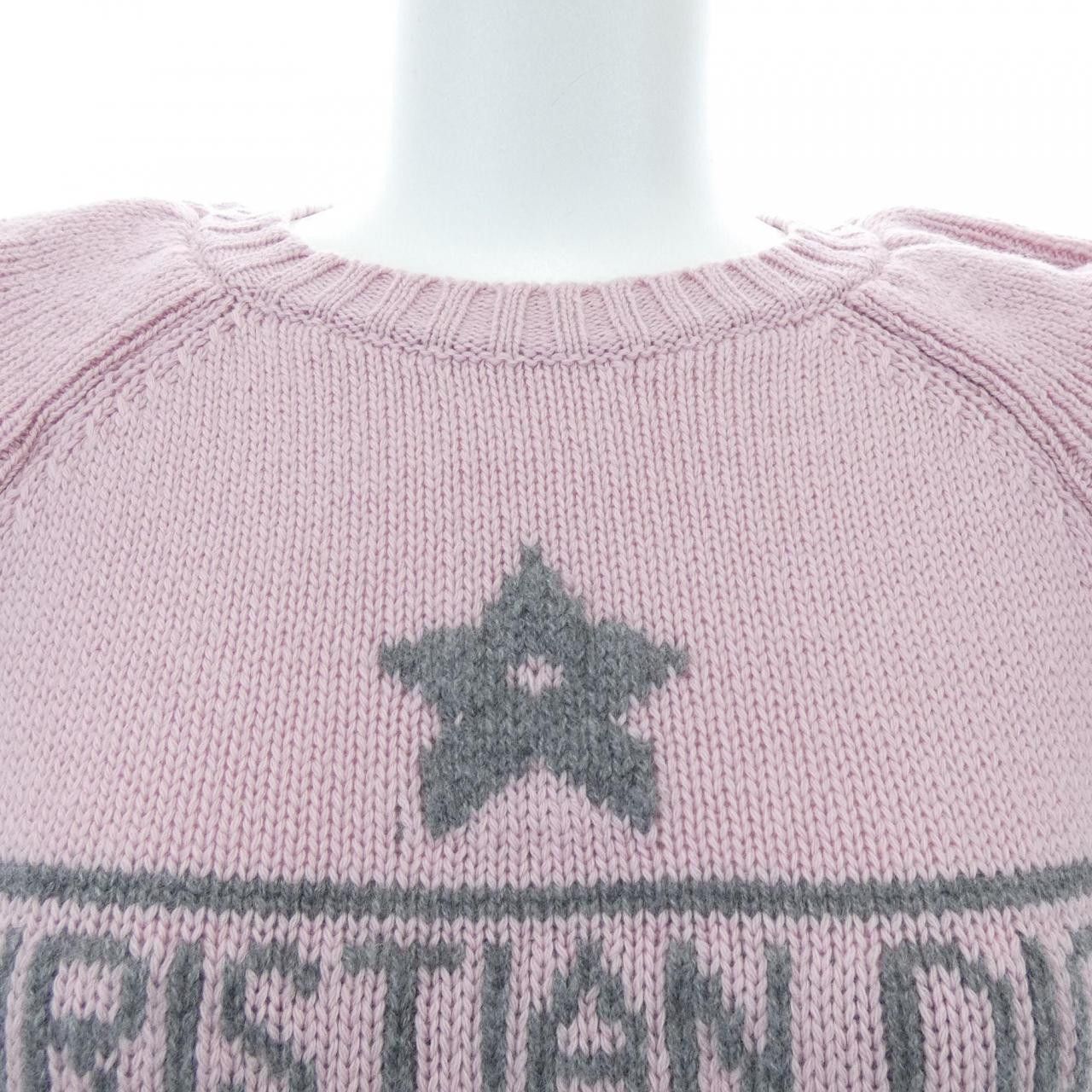 Dior Dior Christian Dior 100% Cashmere Knit Textile Tops 344S13BM003 DUTY FREE for USA Size ONE SIZE - 5 Thumbnail