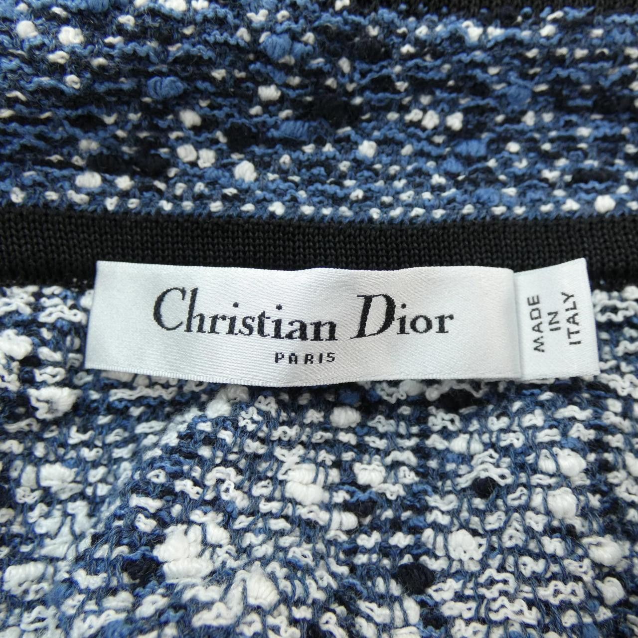 Dior Dior Christian Dior Cannage Cotton Blend Tweed Skirt Textile Skirts 514J03A7521 DUTY FREE for USA Size ONE SIZE - 4 Thumbnail
