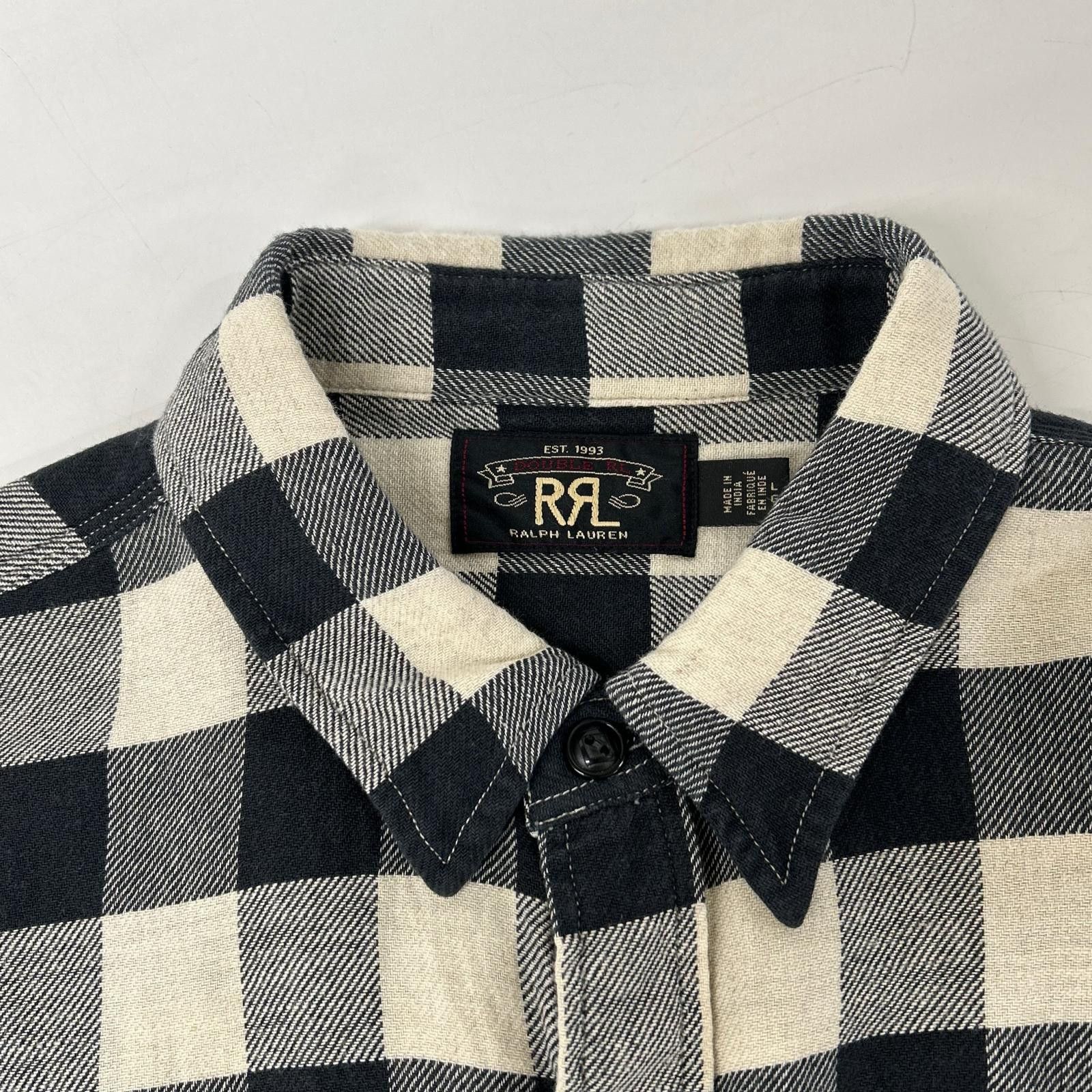 Ralph Lauren Ralph Lauren RRL Buffalo Check Cotton Shirt Textile Tops 0200011734 DUTY FREE for USA Size ONE SIZE - 5 Thumbnail