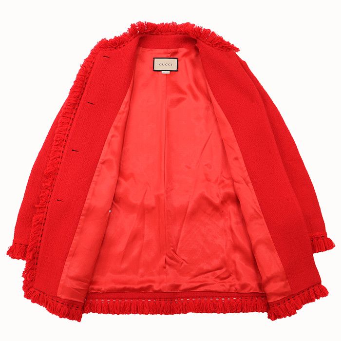 Gucci Gucci Gucci Wool Coat Textile Outerwear DUTY FREE for USA Size ONE SIZE - 8 Thumbnail