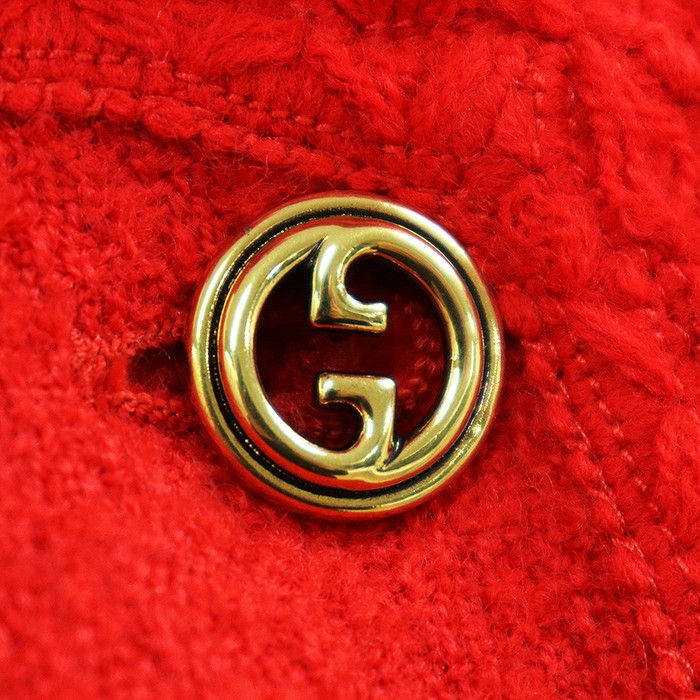 Gucci Gucci Gucci Wool Coat Textile Outerwear DUTY FREE for USA Size ONE SIZE - 3 Thumbnail
