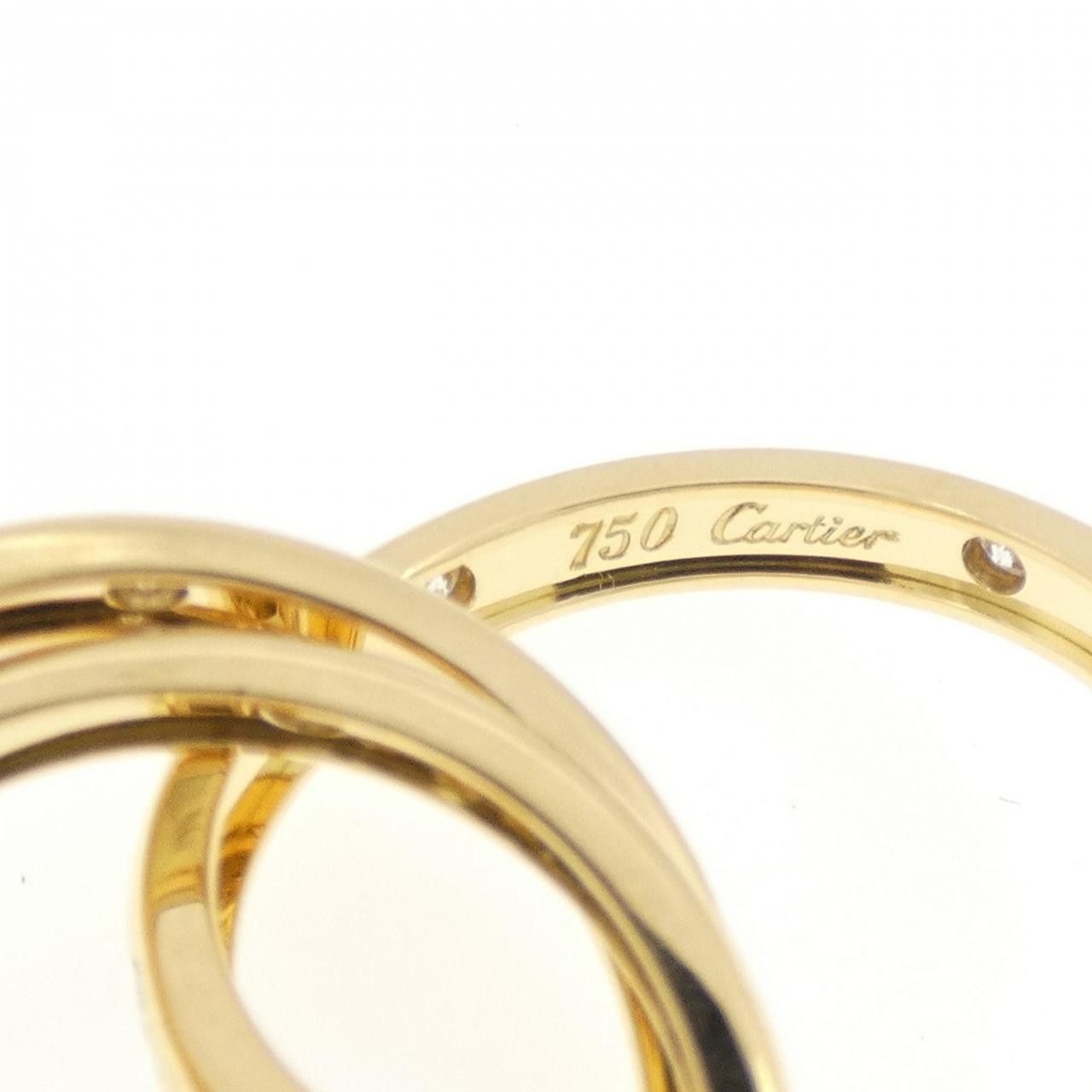 Cartier Cartier Cartier Constellation Au750 Diamond Ring Size 8 Precious Metal Ring DUTY FREE for USA Size ONE SIZE - 4 Thumbnail