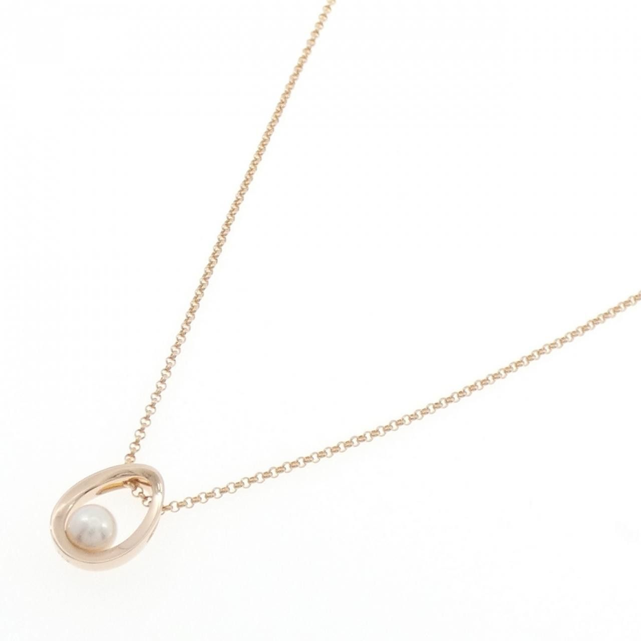 Mikimoto Mikimoto Mikimoto Au750 Pearl Necklace Precious Metal Necklace PP-1894I DUTY FREE for USA Size ONE SIZE - 2 Thumbnail