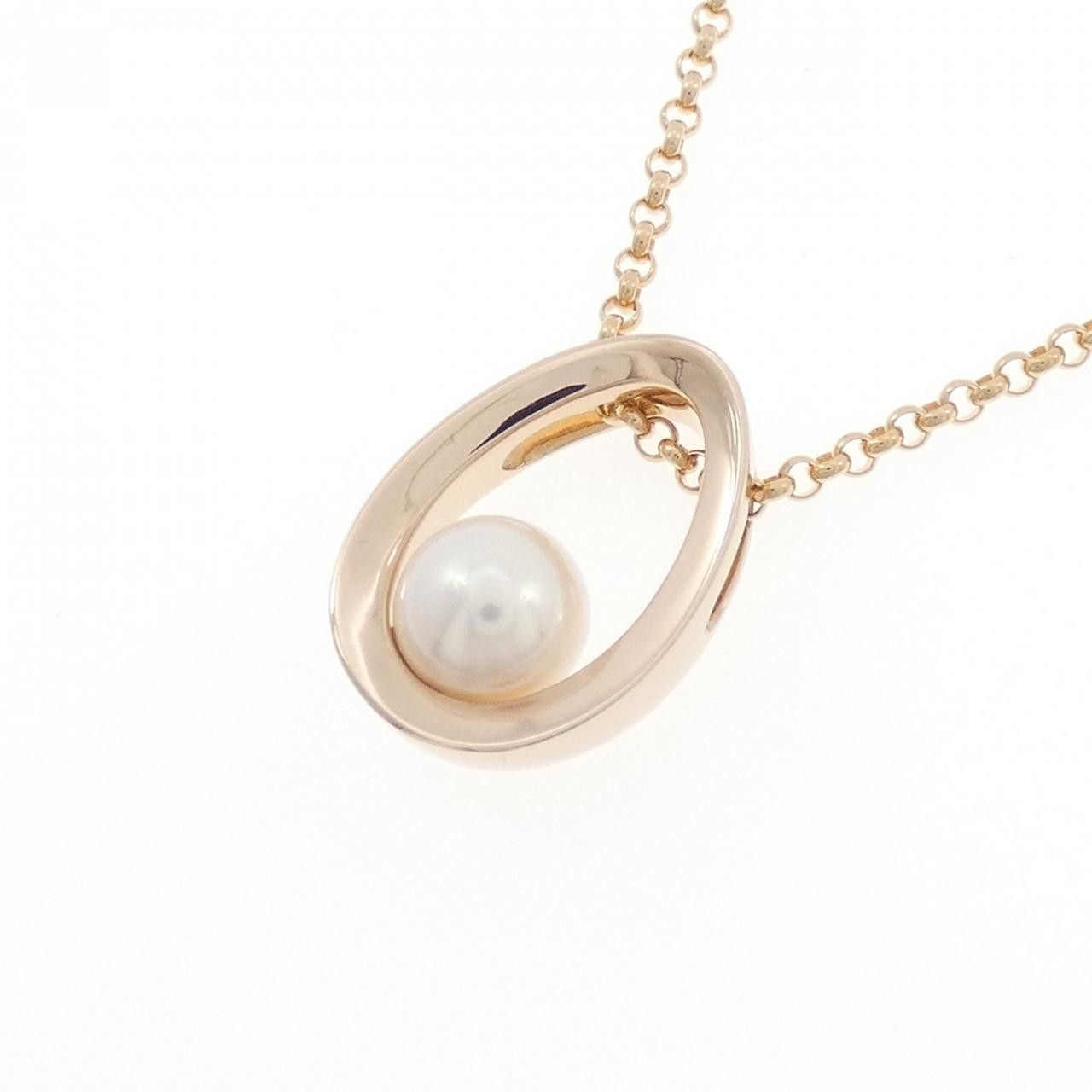 Mikimoto Mikimoto Mikimoto Au750 Pearl Necklace Precious Metal Necklace PP-1894I DUTY FREE for USA Size ONE SIZE - 3 Thumbnail