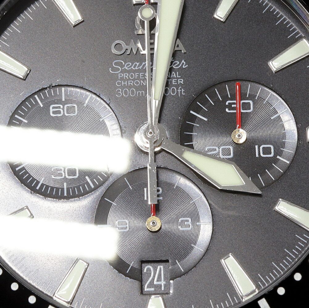 Omega Omega Omega Seamaster 300m Professional Chronograph Stainless Steel Metal Automatic 2594.52 DUTY FREE for USA Size ONE SIZE - 6 Thumbnail