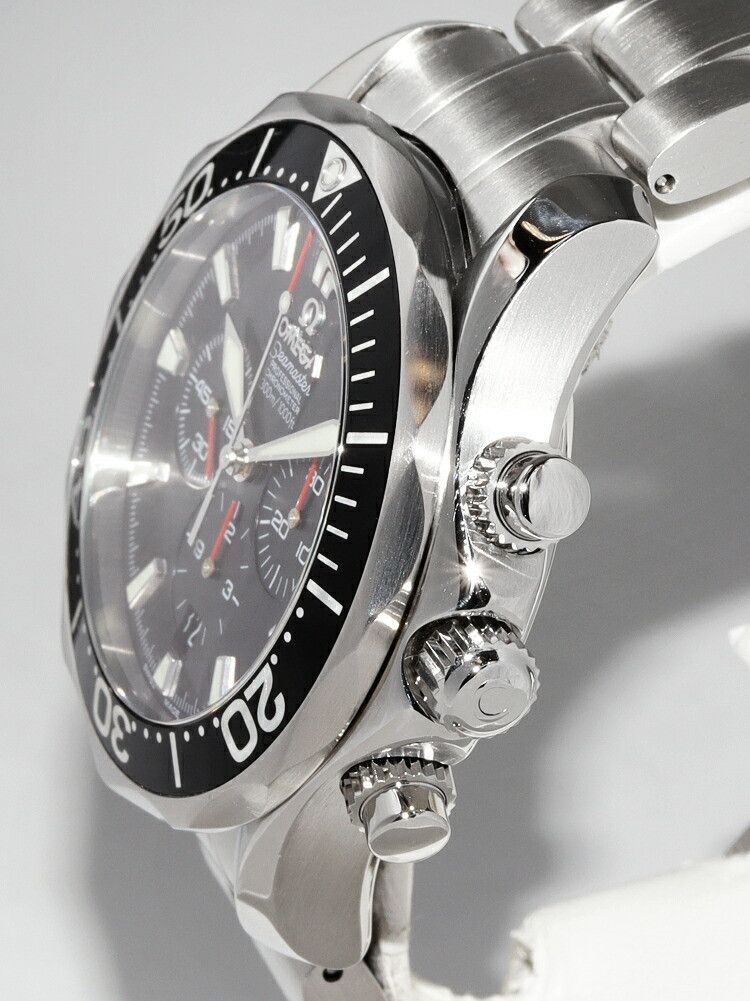 Omega Omega Omega Seamaster 300m Professional Chronograph Stainless Steel Metal Automatic 2594.52 DUTY FREE for USA Size ONE SIZE - 3 Thumbnail