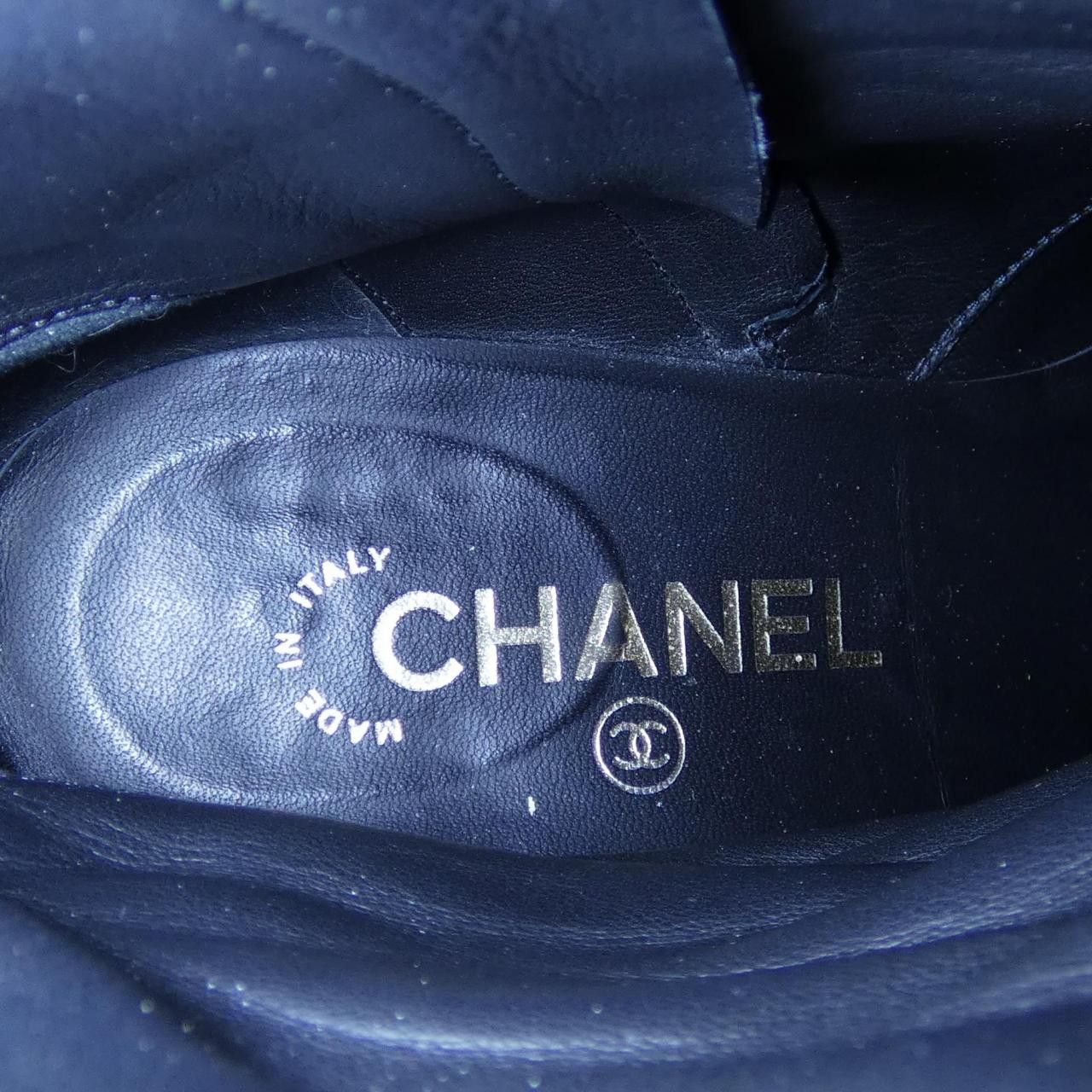 Chanel Chanel Chanel Lambskin Ankle Boots Leather Shoes G37822Y55398 DUTY FREE for USA Size ONE SIZE - 6 Thumbnail