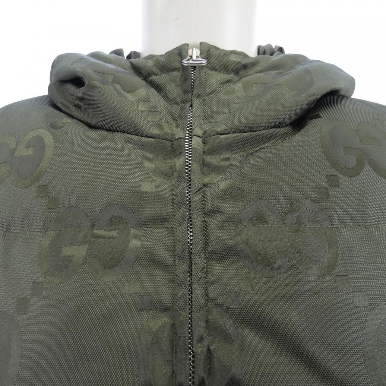 Gucci Gucci Gucci Jumbo GG Canvas Down Jacket Textile Outerwear 698710Z8A53 DUTY FREE for USA Size ONE SIZE - 5 Thumbnail