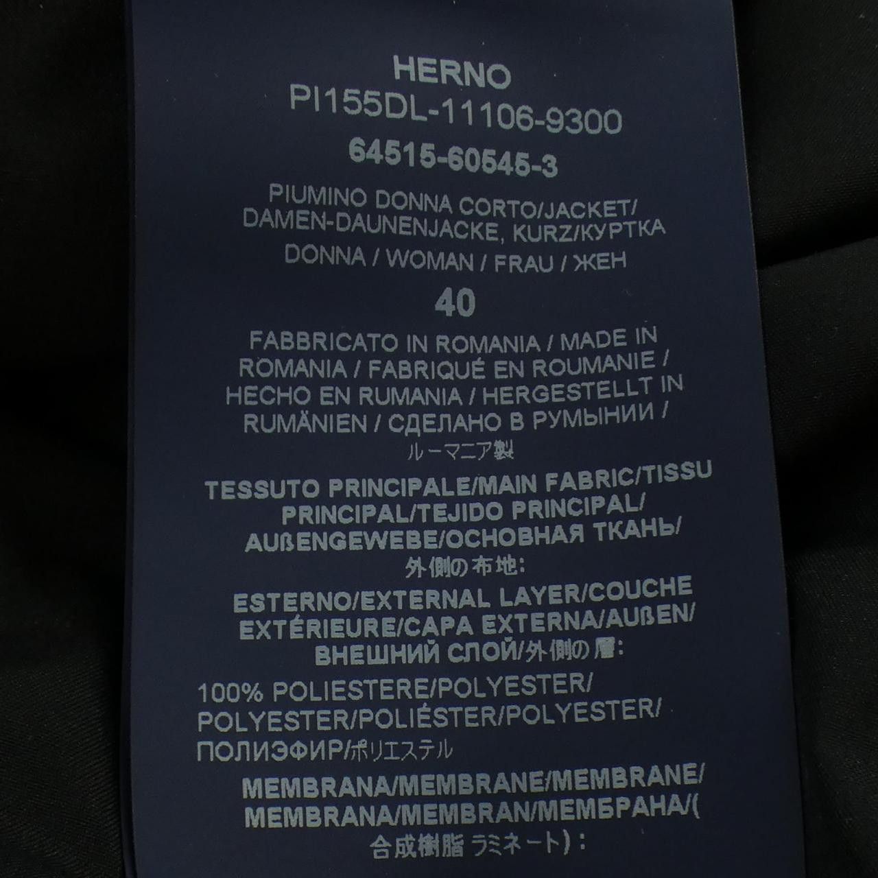 Other Other Herno Gore Tex Down Jacket Textile Outerwear PI155DL DUTY FREE for USA Size ONE SIZE - 3 Thumbnail