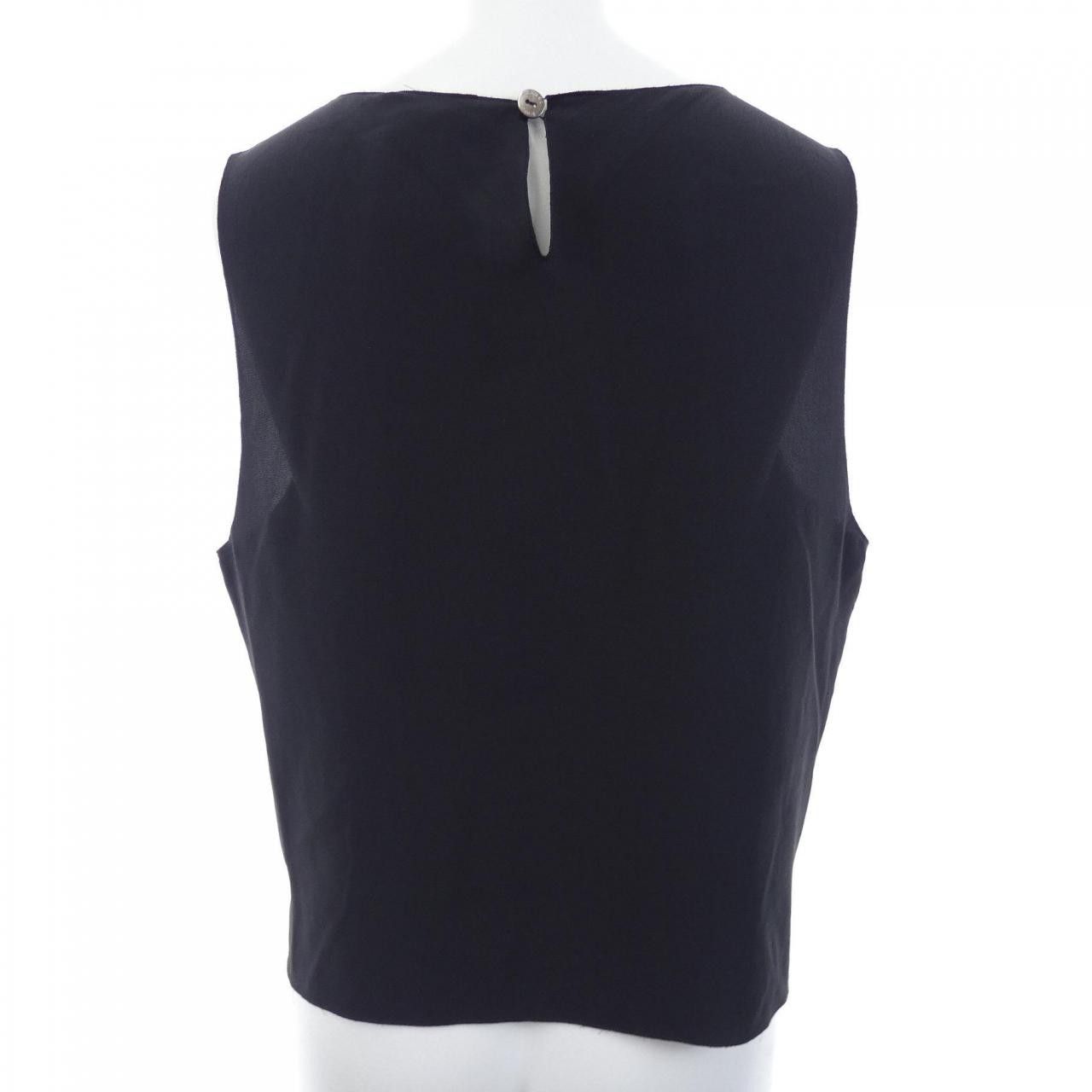 Chanel Chanel Chanel Silk Top Textile Tops P17357V03126 01P DUTY FREE for USA Size ONE SIZE - 2 Thumbnail