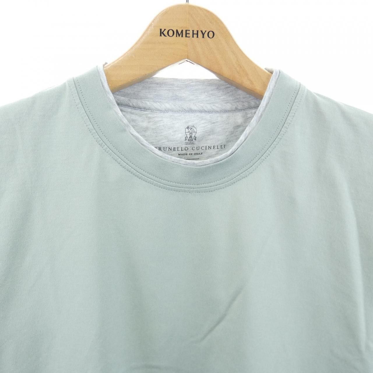 Brunello Cucinelli Brunello Cucinelli Brunello Cucinelli Cotton T Shirt Textile T-Shirts M0T617427JAP DUTY FREE for USA Size ONE SIZE - 5 Thumbnail