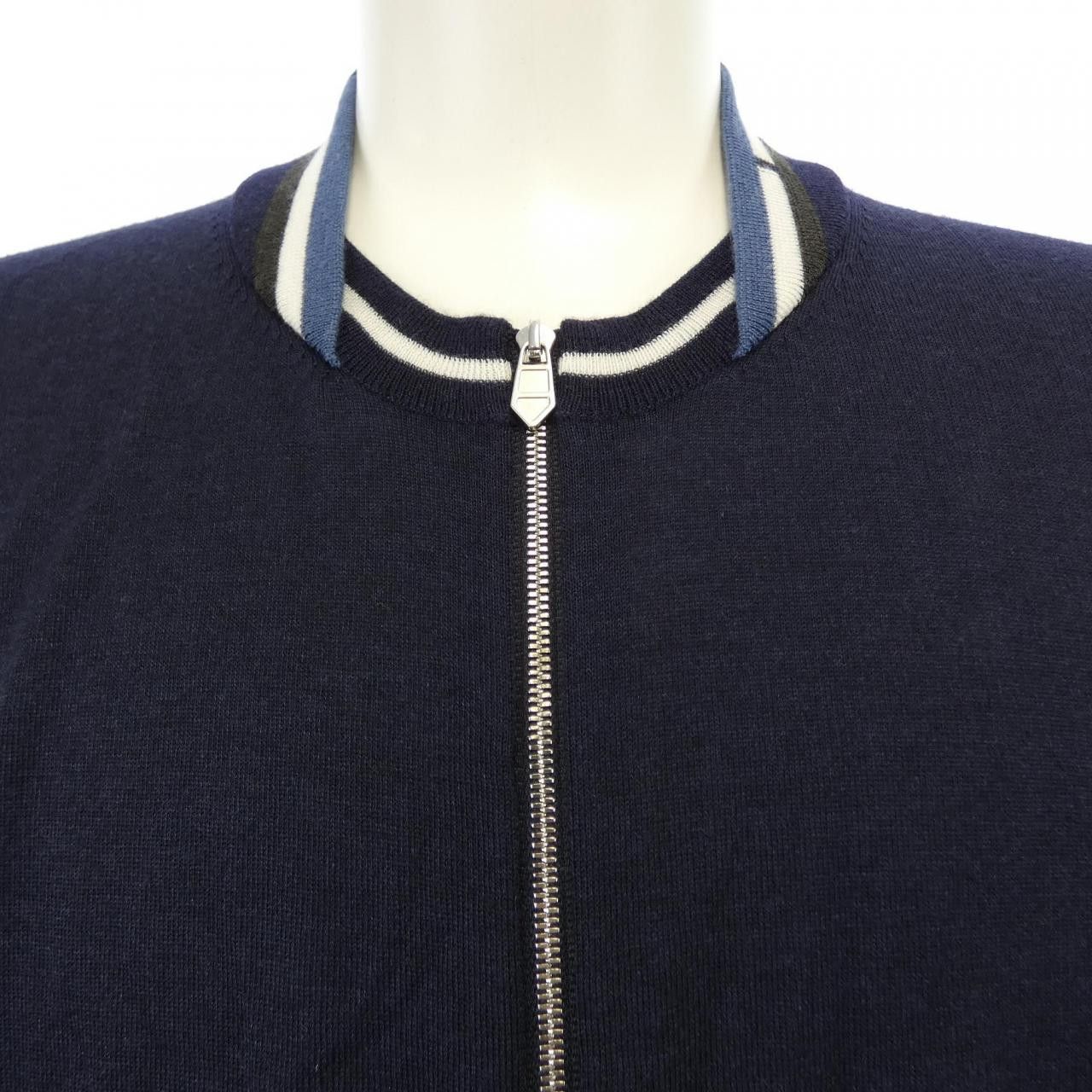 Hermes Hermes Hermes Reyures Twist Silk Cashmere Jacket Textile Outerwear DUTY FREE for USA Size ONE SIZE - 5 Thumbnail