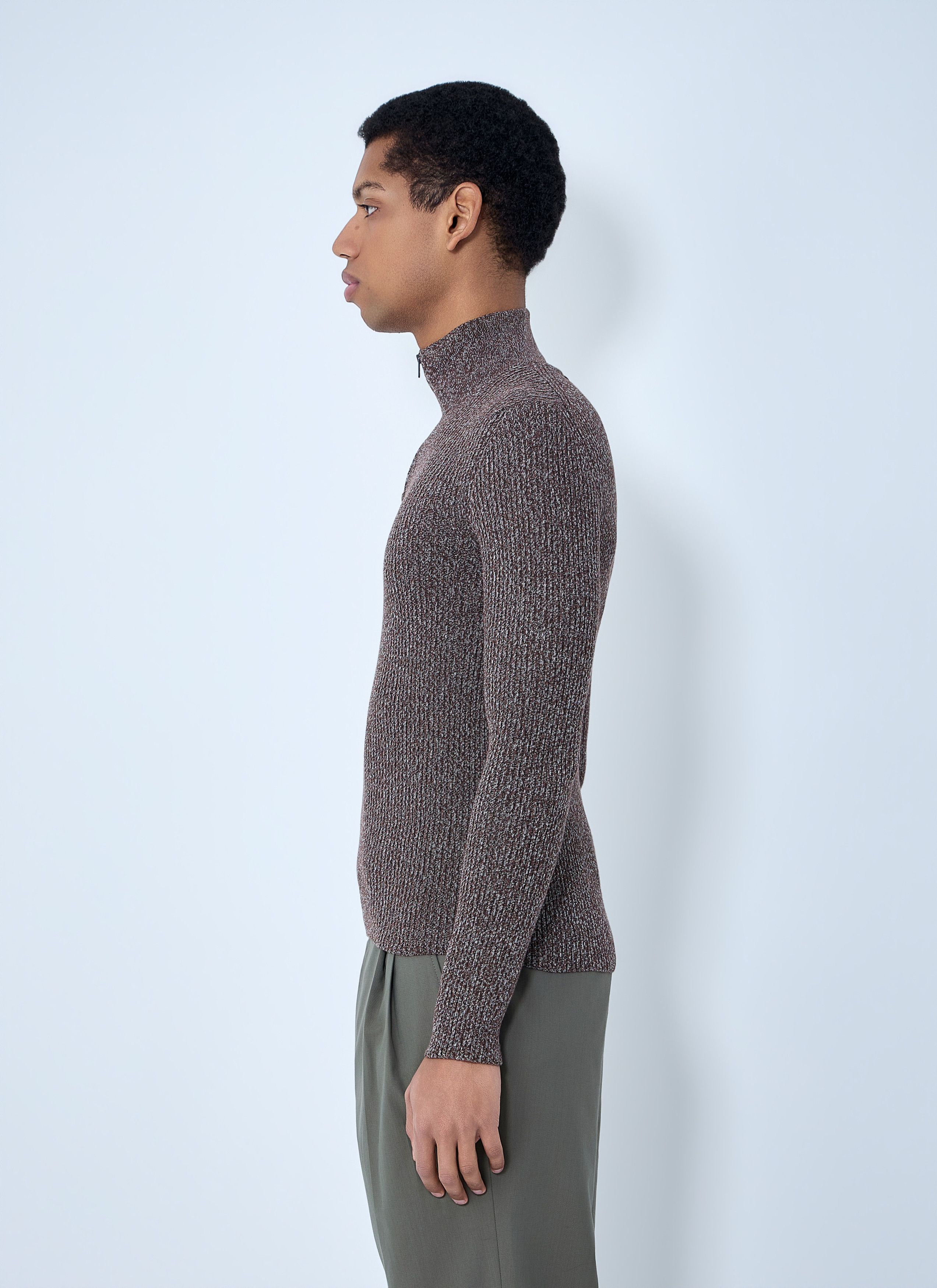 Prada High Neck Zip Sweater Size US M / EU 48-50 / 2 - 3 Thumbnail