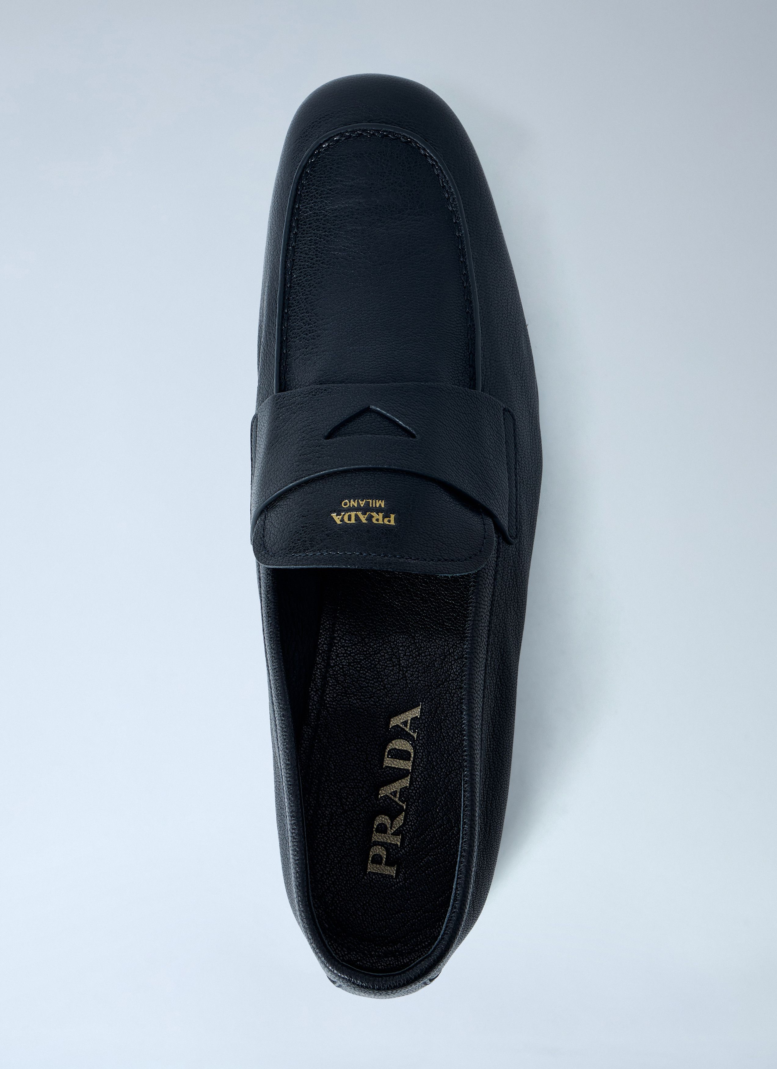 Prada Leather Loafers Size US 12 / EU 45 - 6 Thumbnail