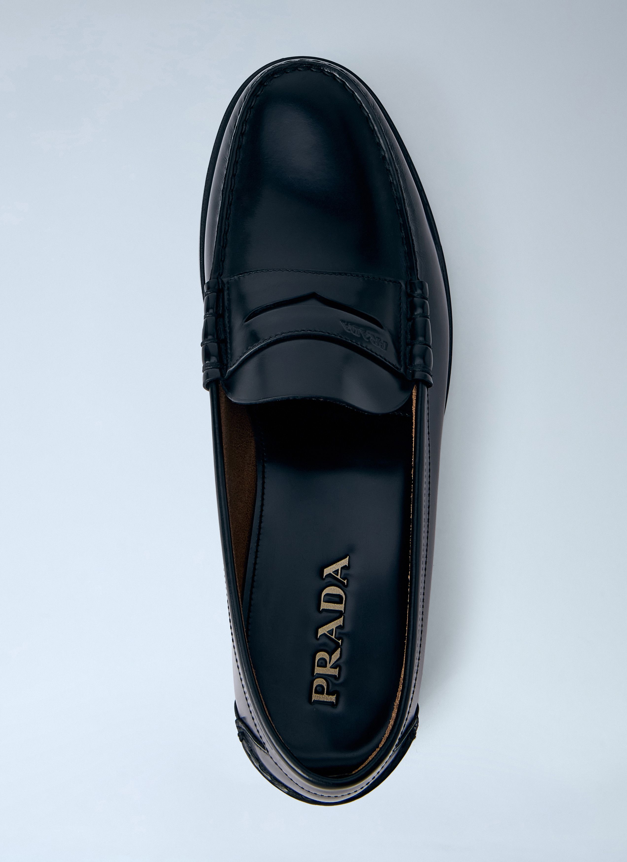 Prada Leather Loafers Size US 10 / EU 43 - 6 Thumbnail