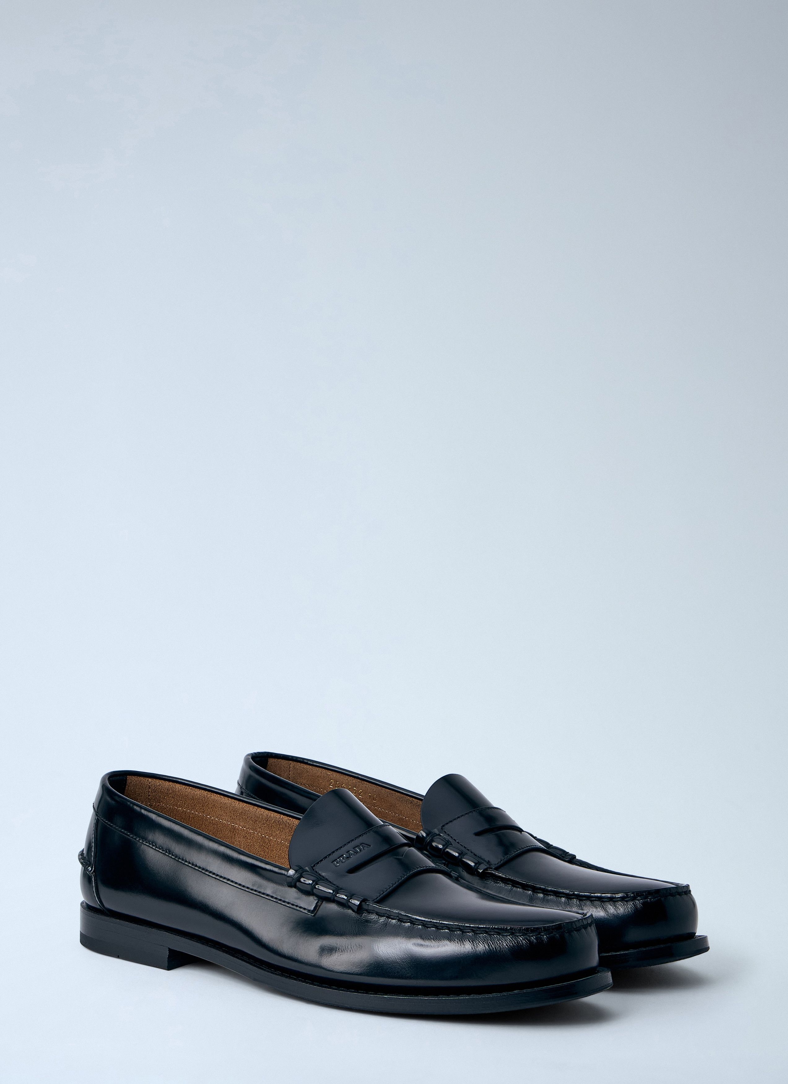 Prada Leather Loafers Size US 11 / EU 44 - 2 Thumbnail