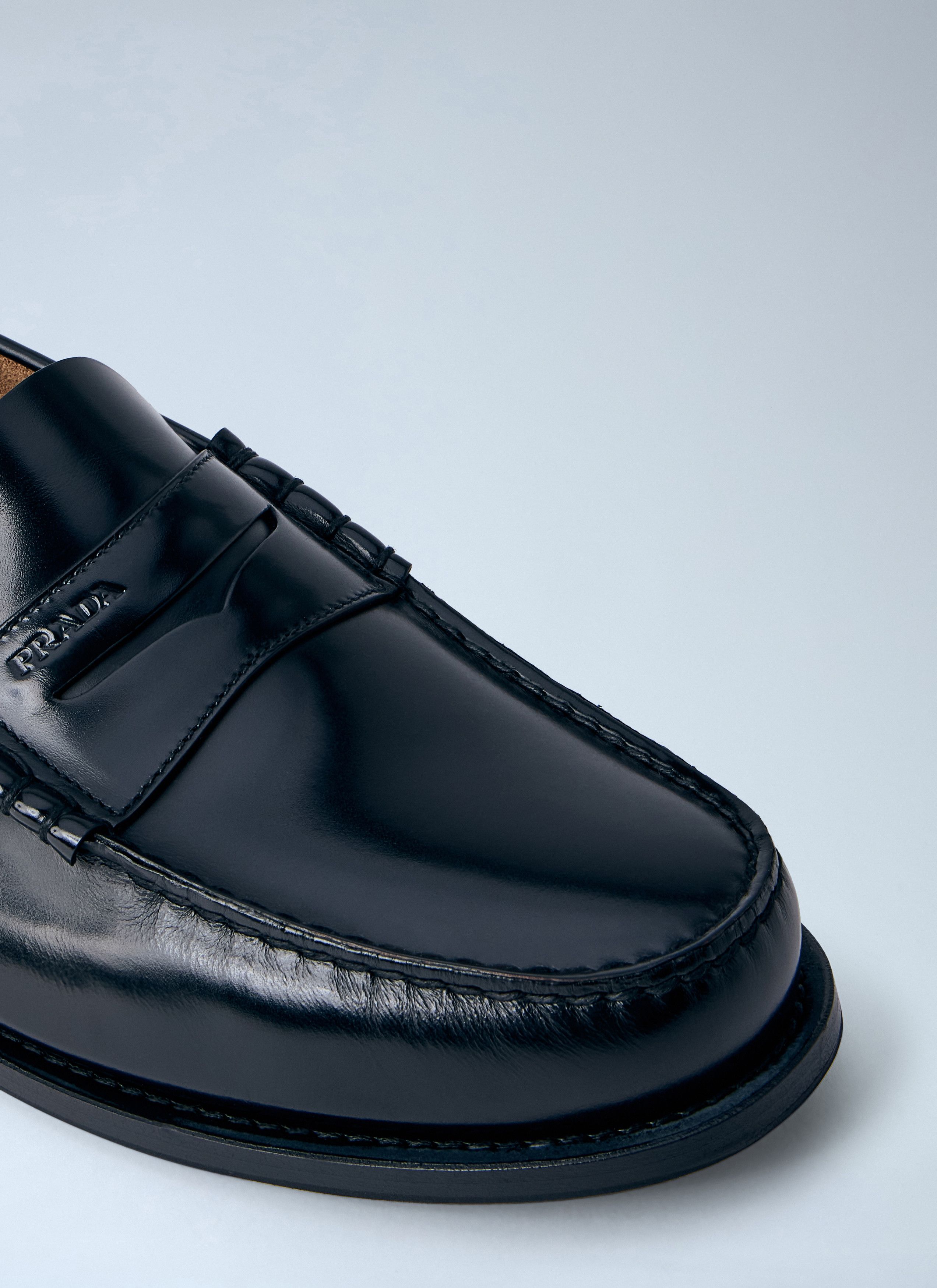 Prada Leather Loafers Size US 11 / EU 44 - 3 Thumbnail