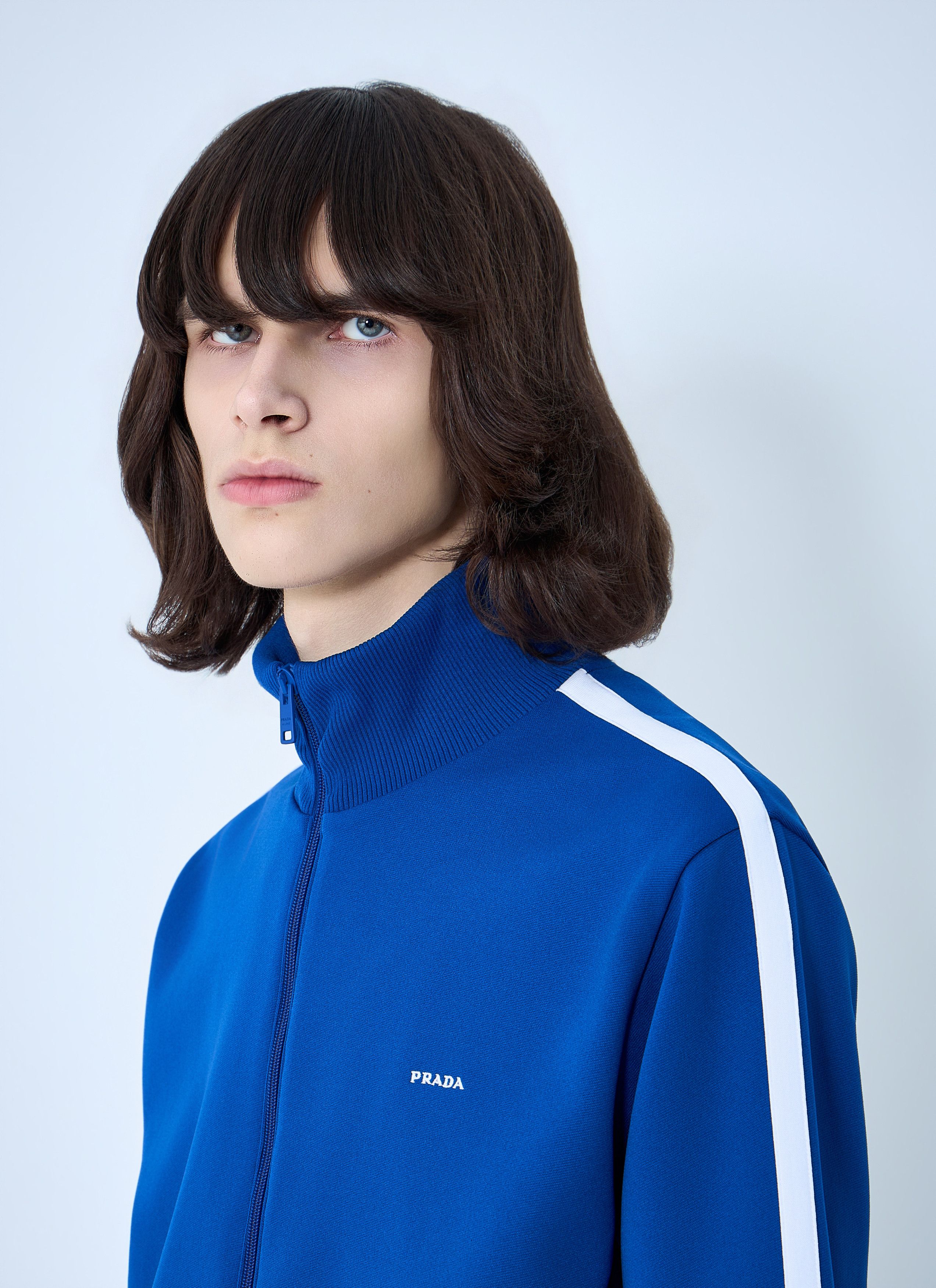 Prada Zip-Front Track Jacket Size US M / EU 48-50 / 2 - 5 Thumbnail