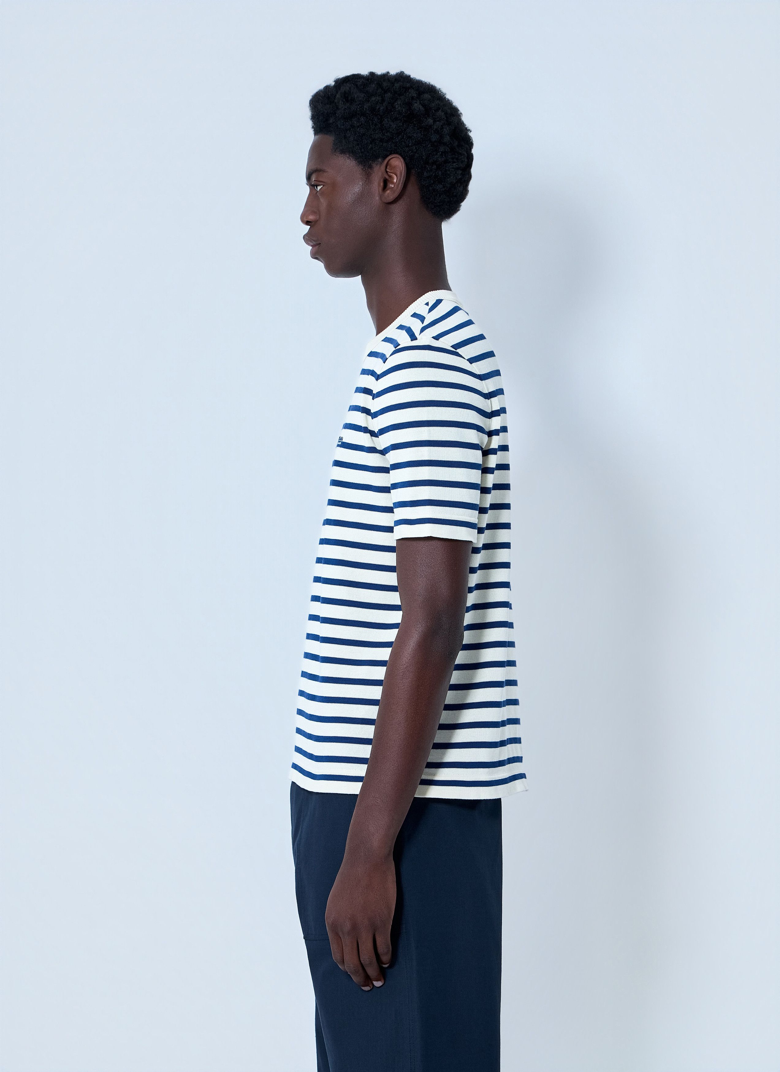 Prada Striped Crewneck T-Shirt Size US L / EU 52-54 / 3 - 3 Thumbnail